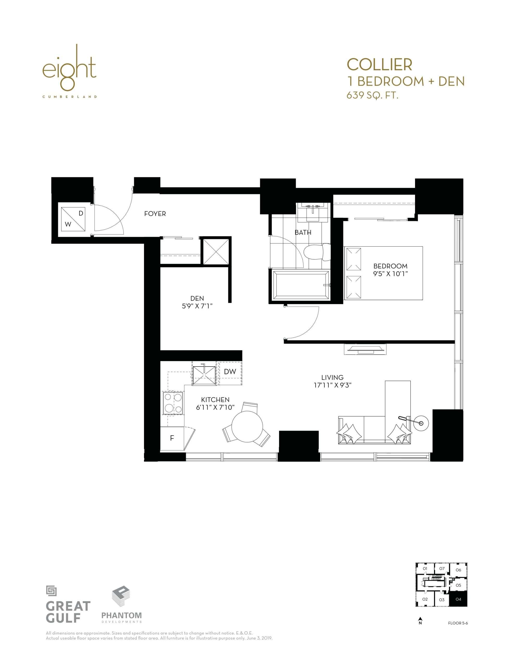 Collier floor plan