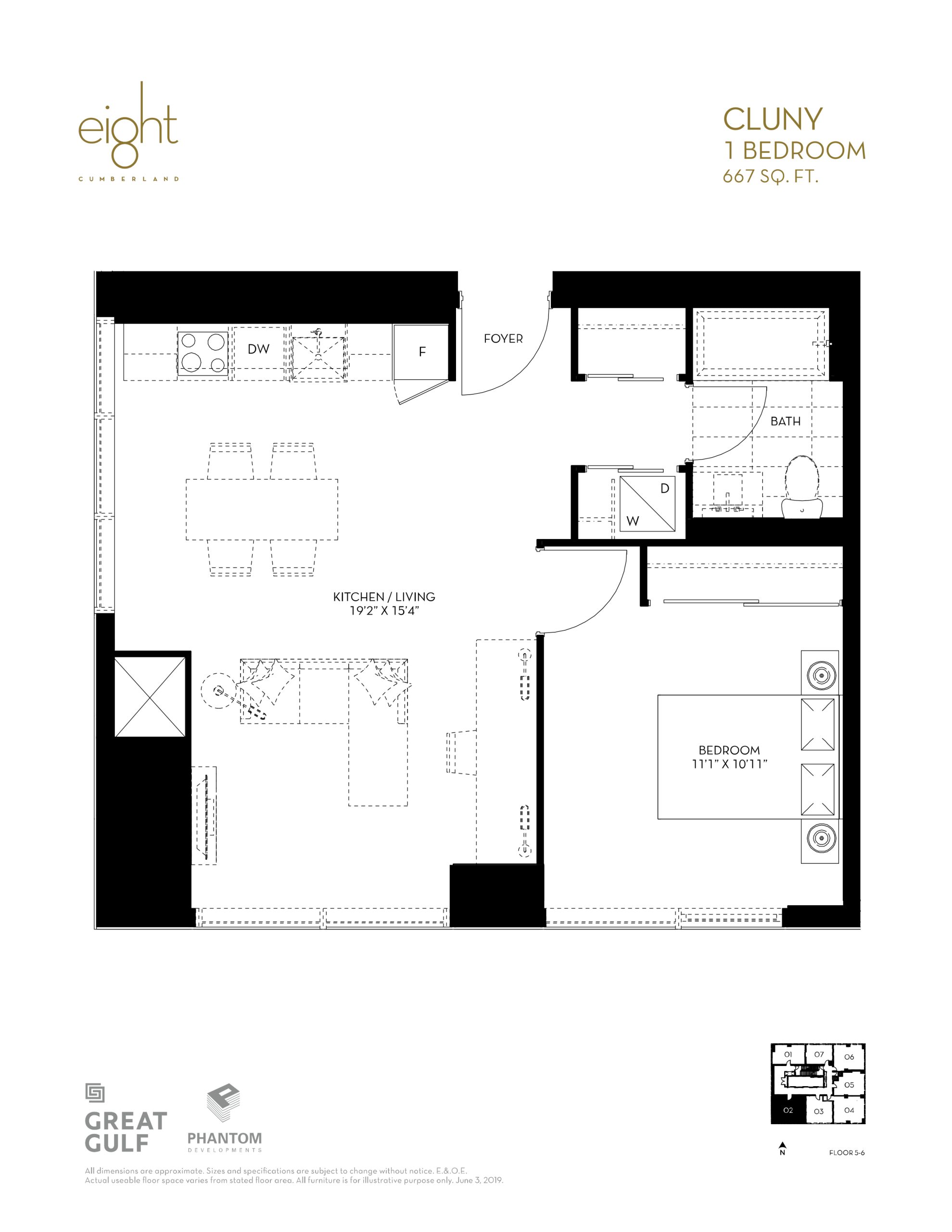 Cluny floor plan