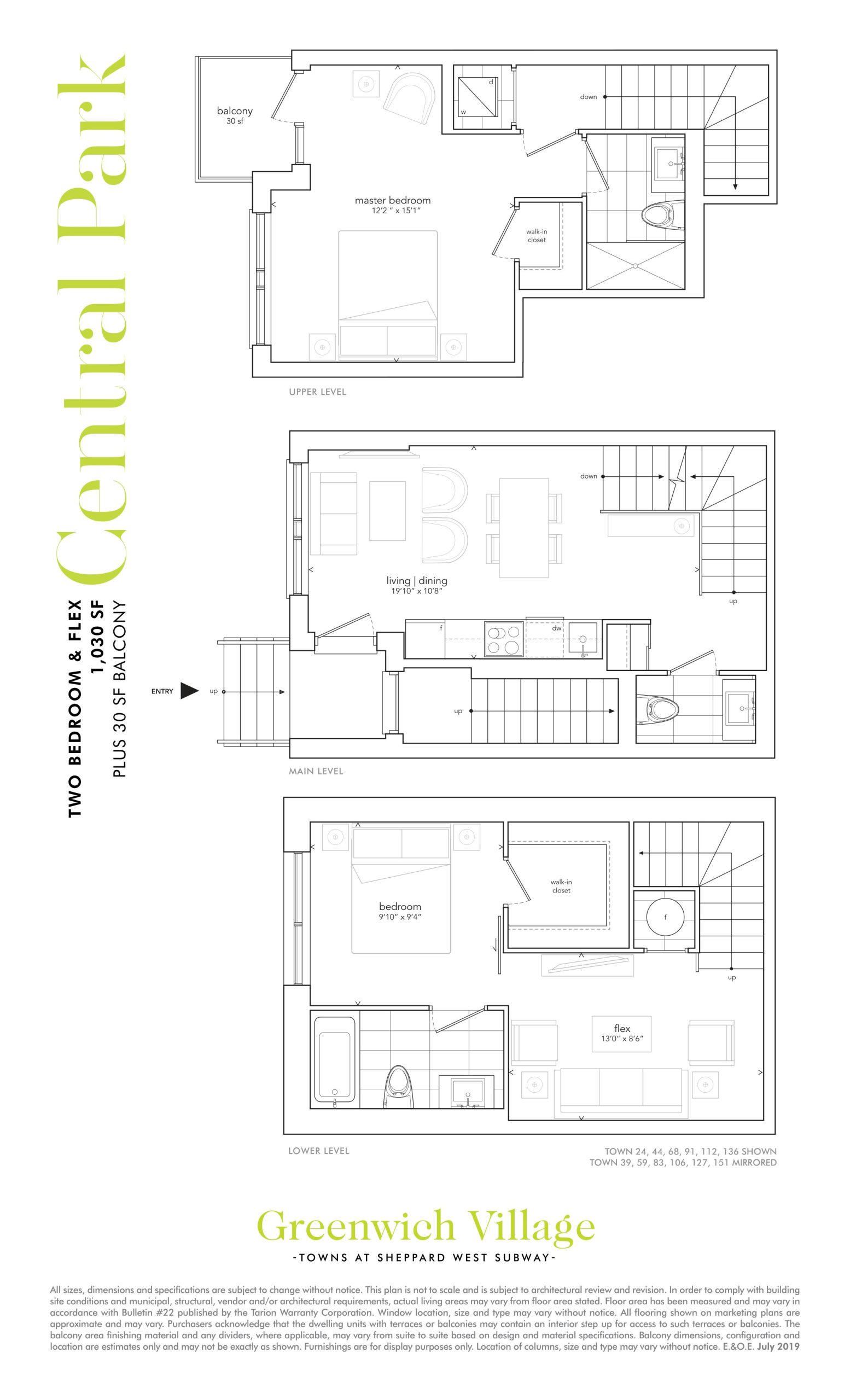 Central Park floor plan