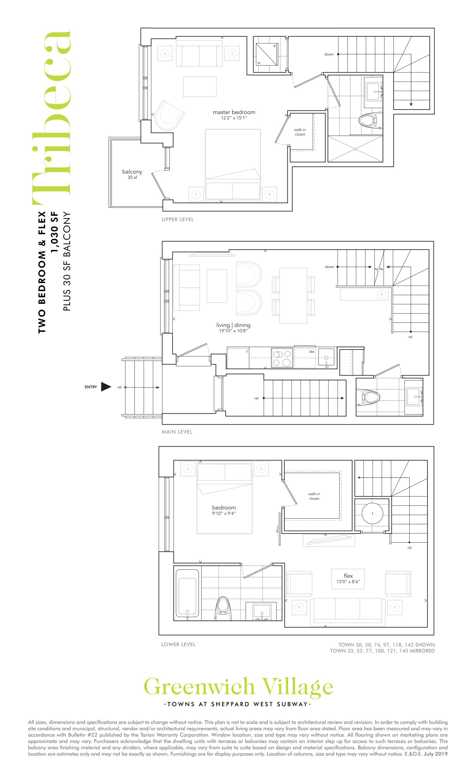 Tribeca floor plan
