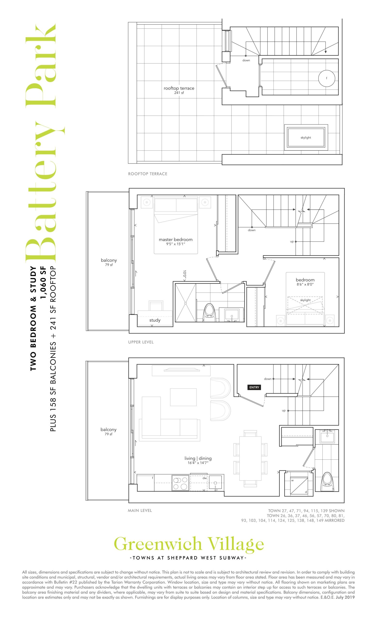 Battery Park floor plan
