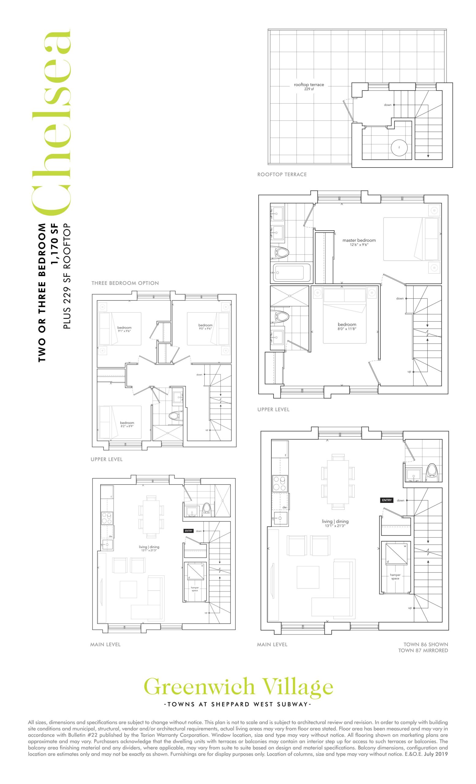 Chelsea floor plan
