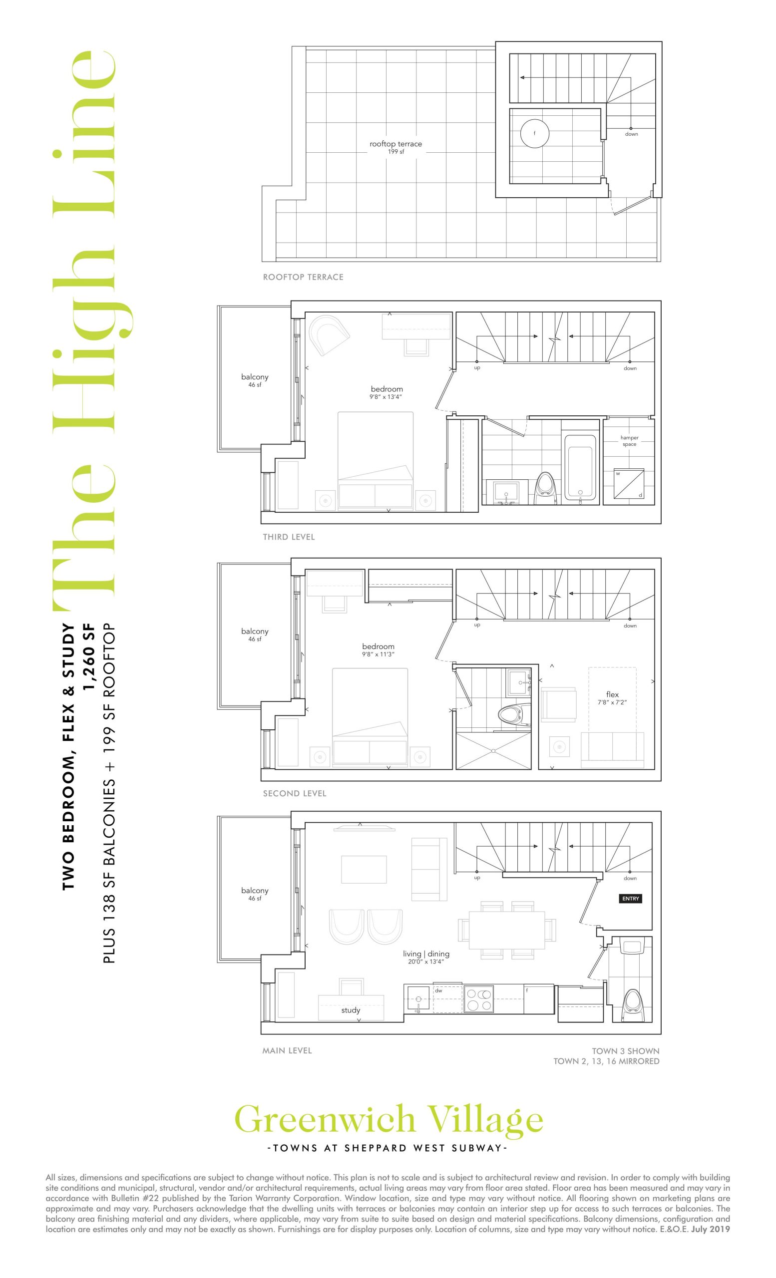 The High Line floor plan