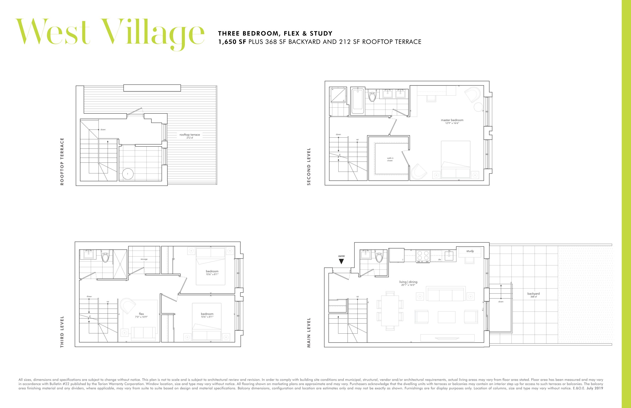 West Village floor plan