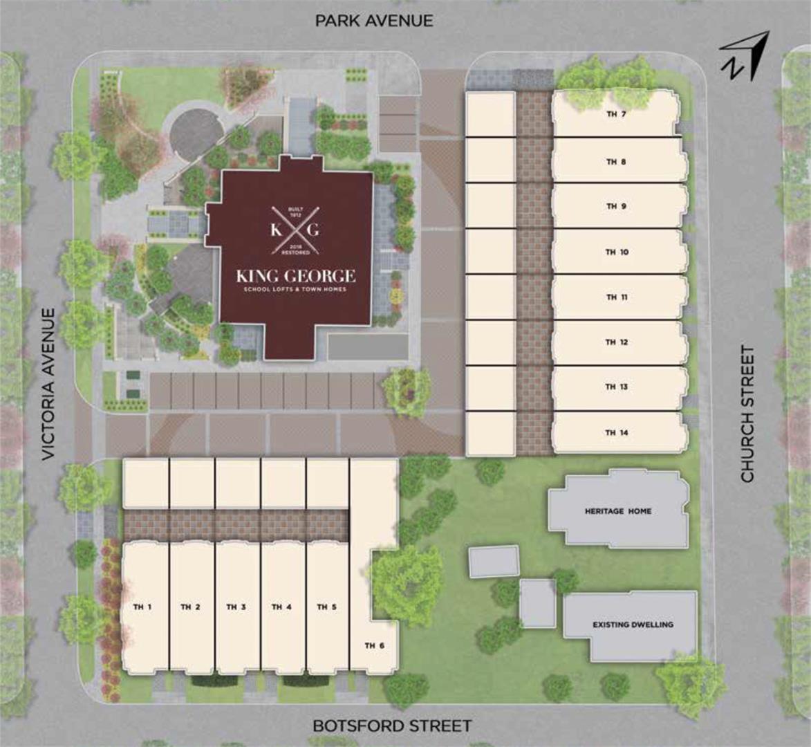 King George School Lofts & Town in Newmarket — rendering 16