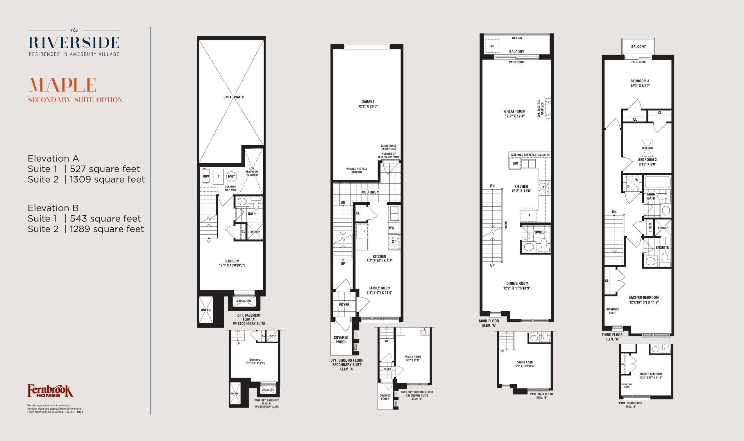 Maple (2nd Option) floor plan