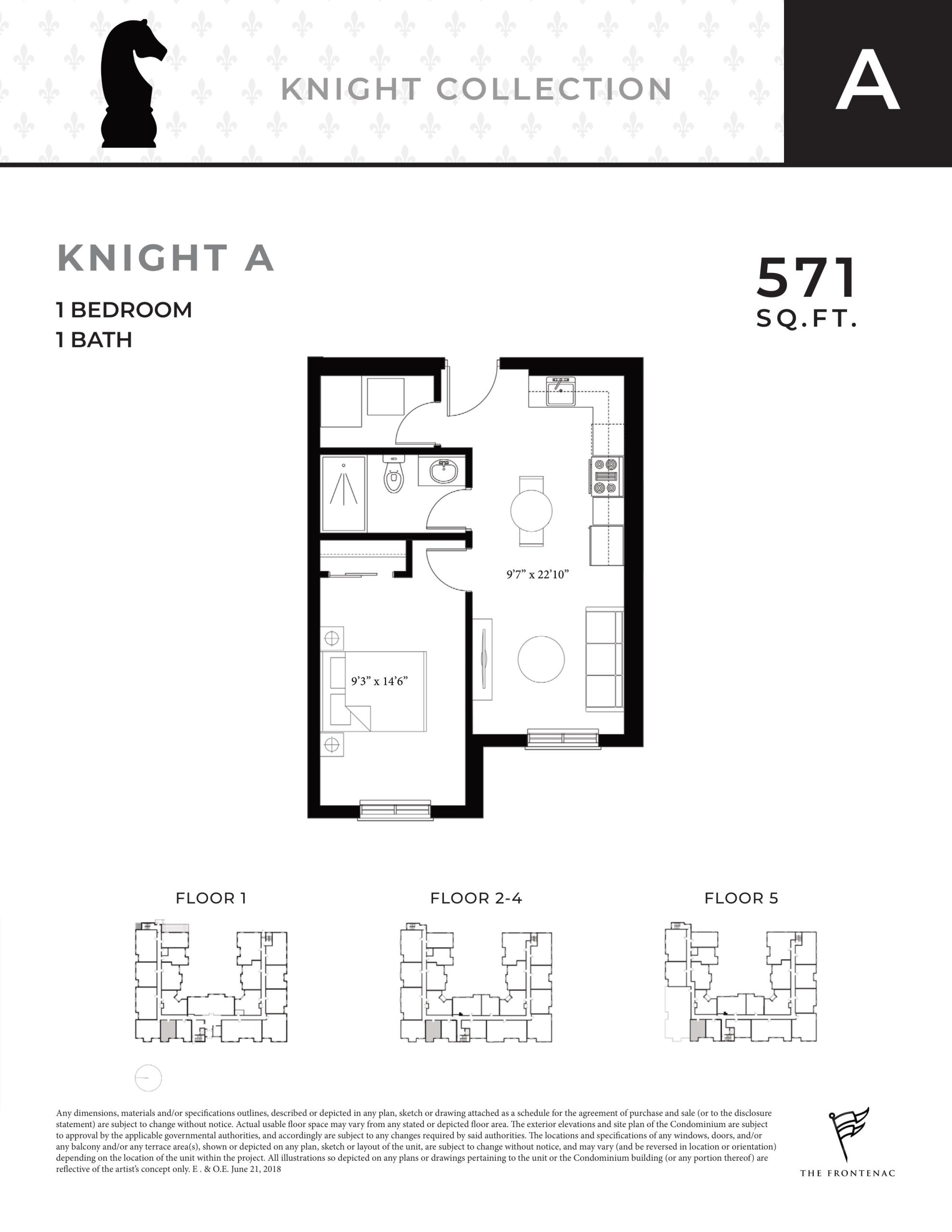 Knight A floor plan
