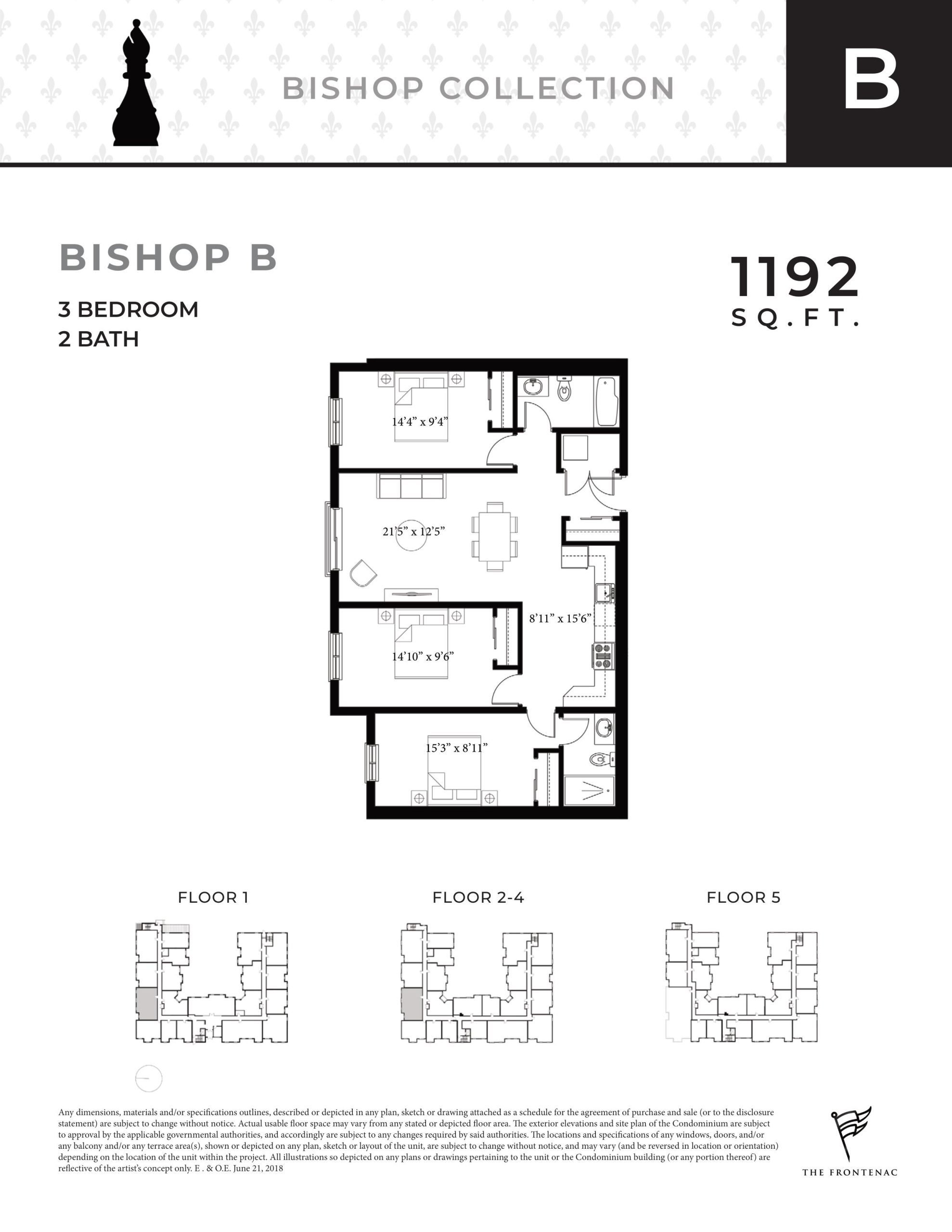 Bishop B floor plan