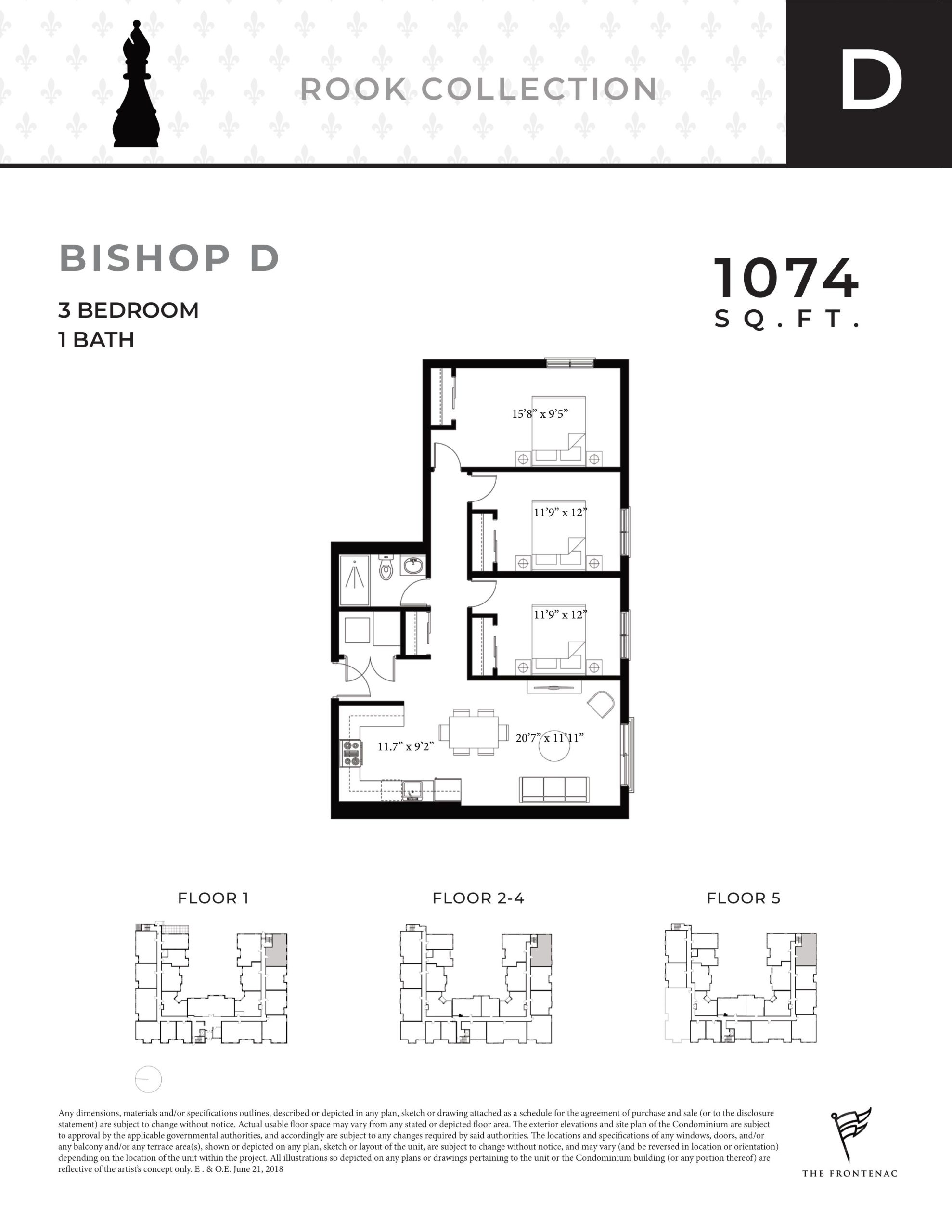 Bishop D floor plan