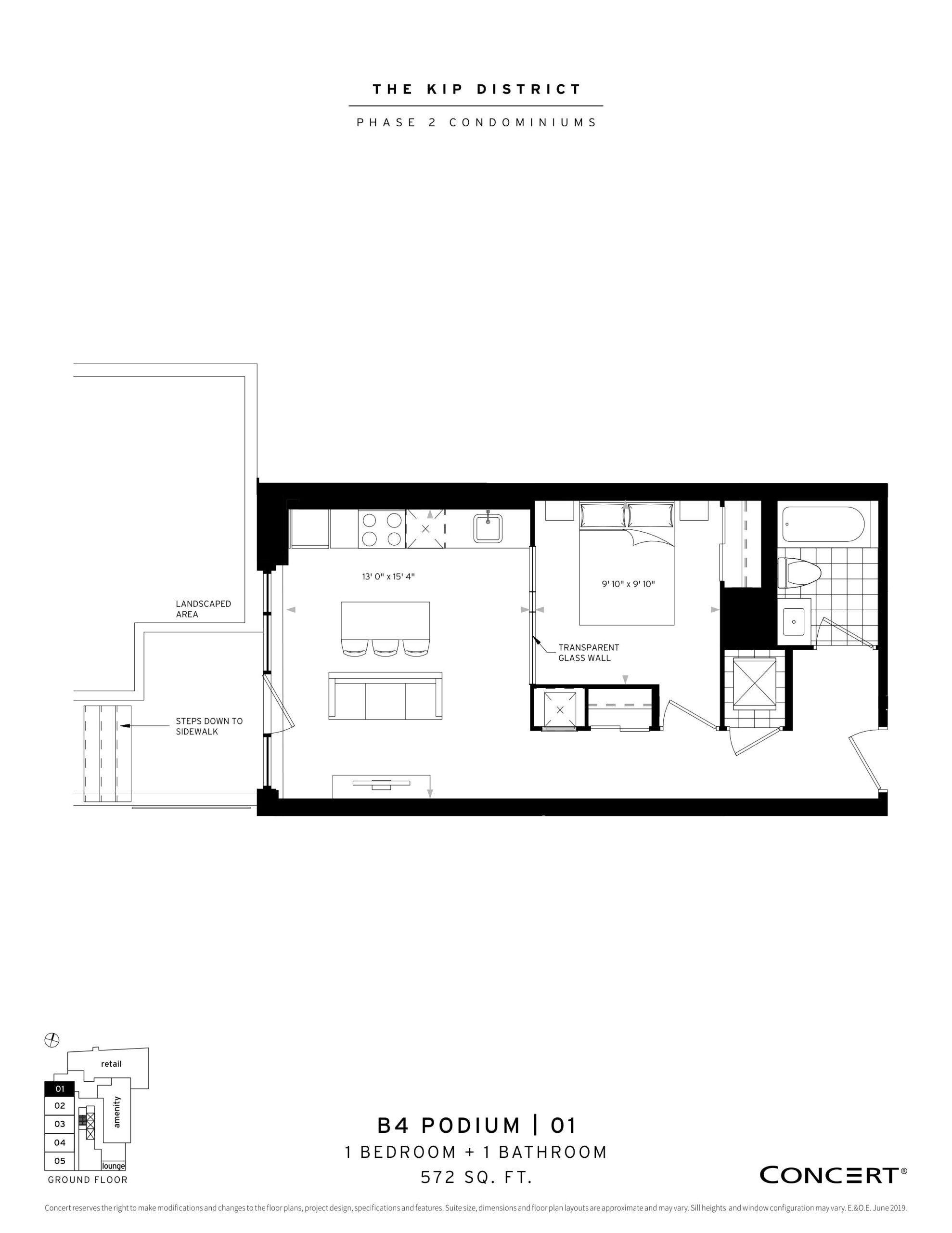 B4 Podium | 01 floor plan