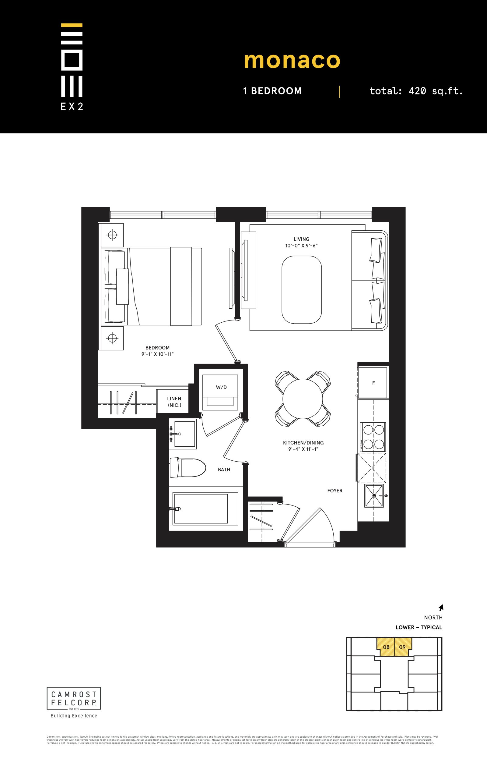 Monaco floor plan