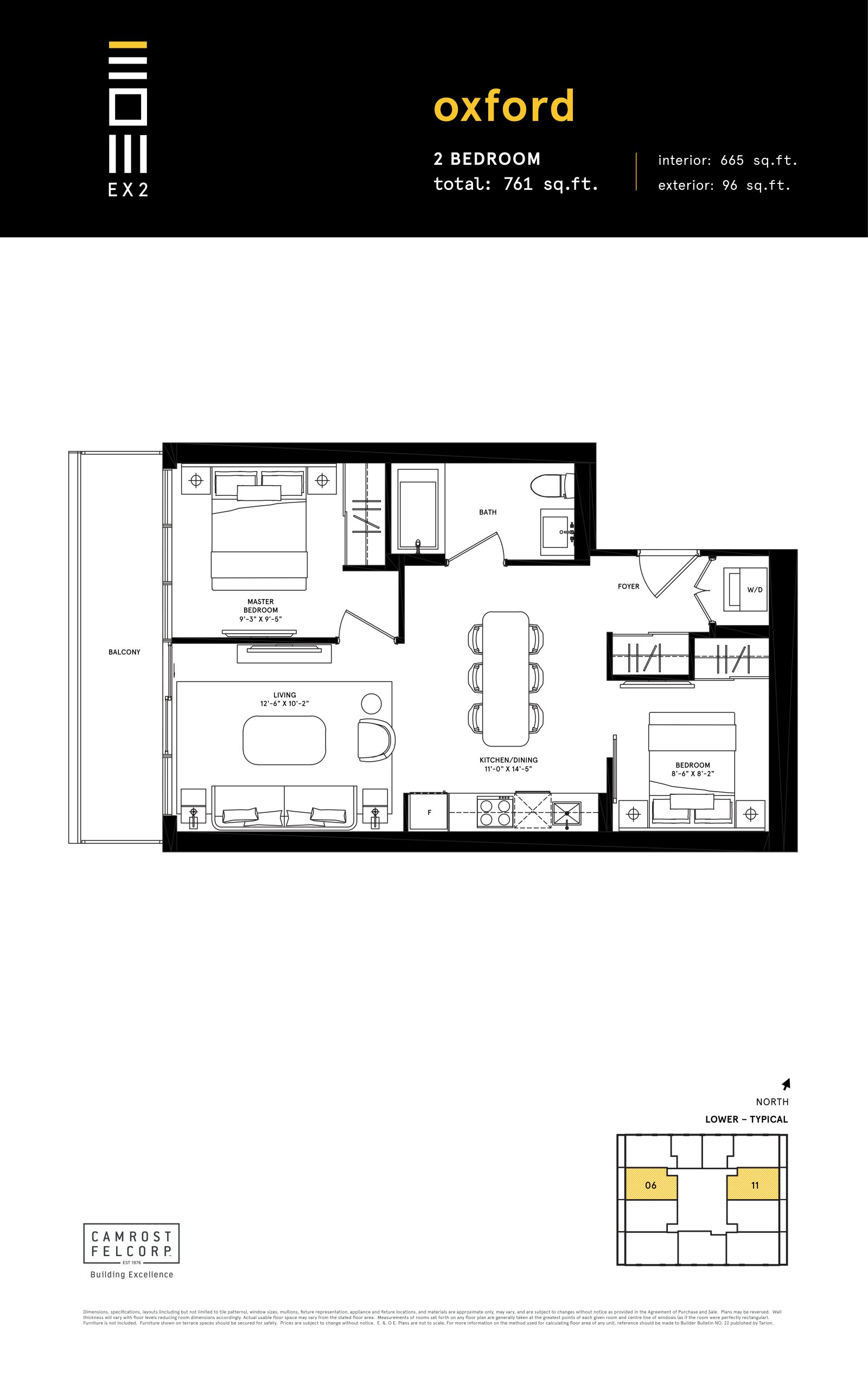 Oxford floor plan