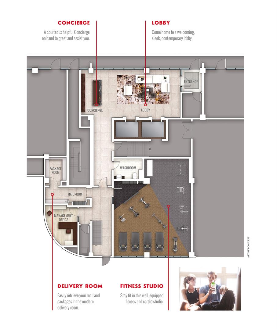 Monza Condos in Toronto — rendering 9