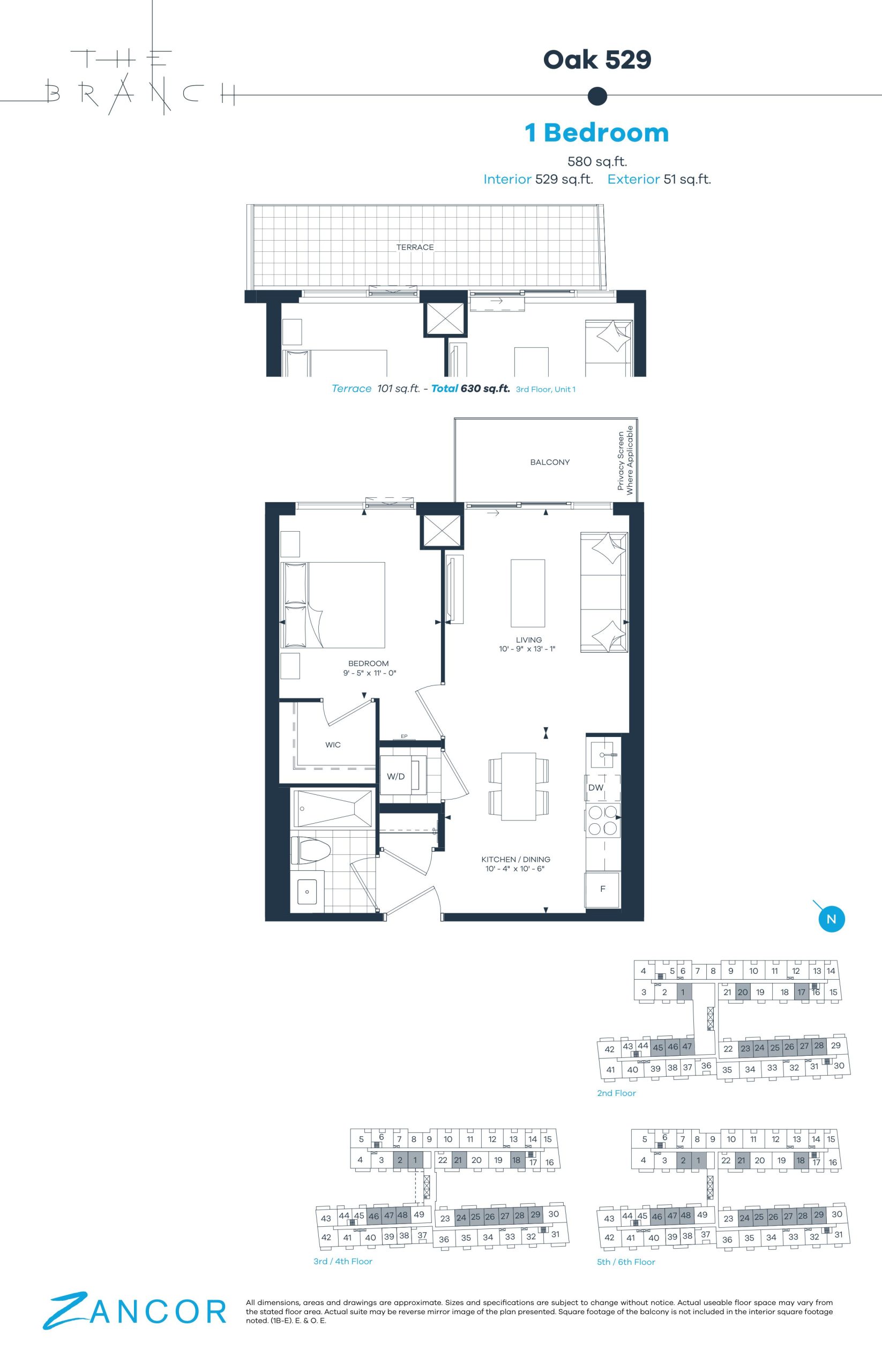 Oak 529 floor plan