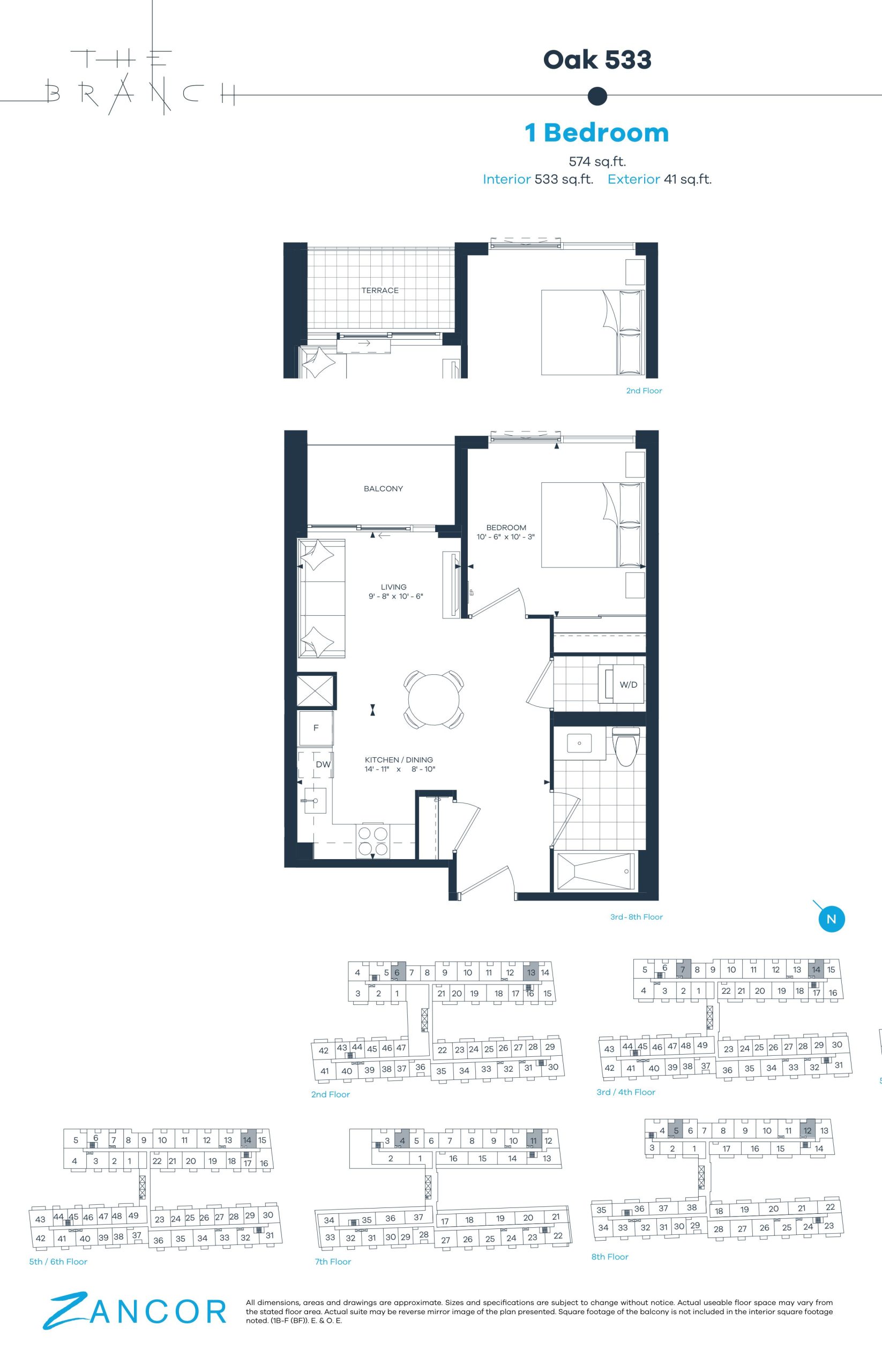 Oak 533 floor plan