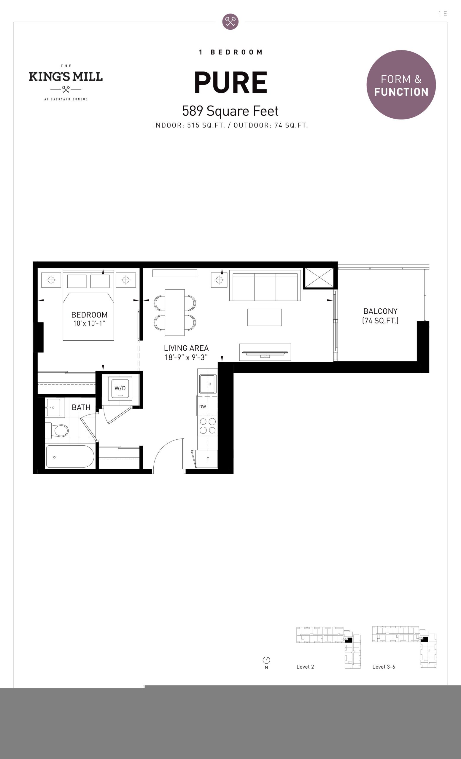 Pure floor plan