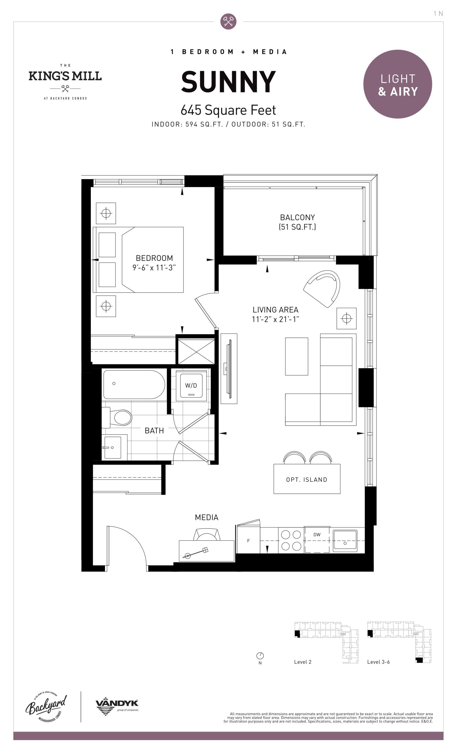 Sunny floor plan