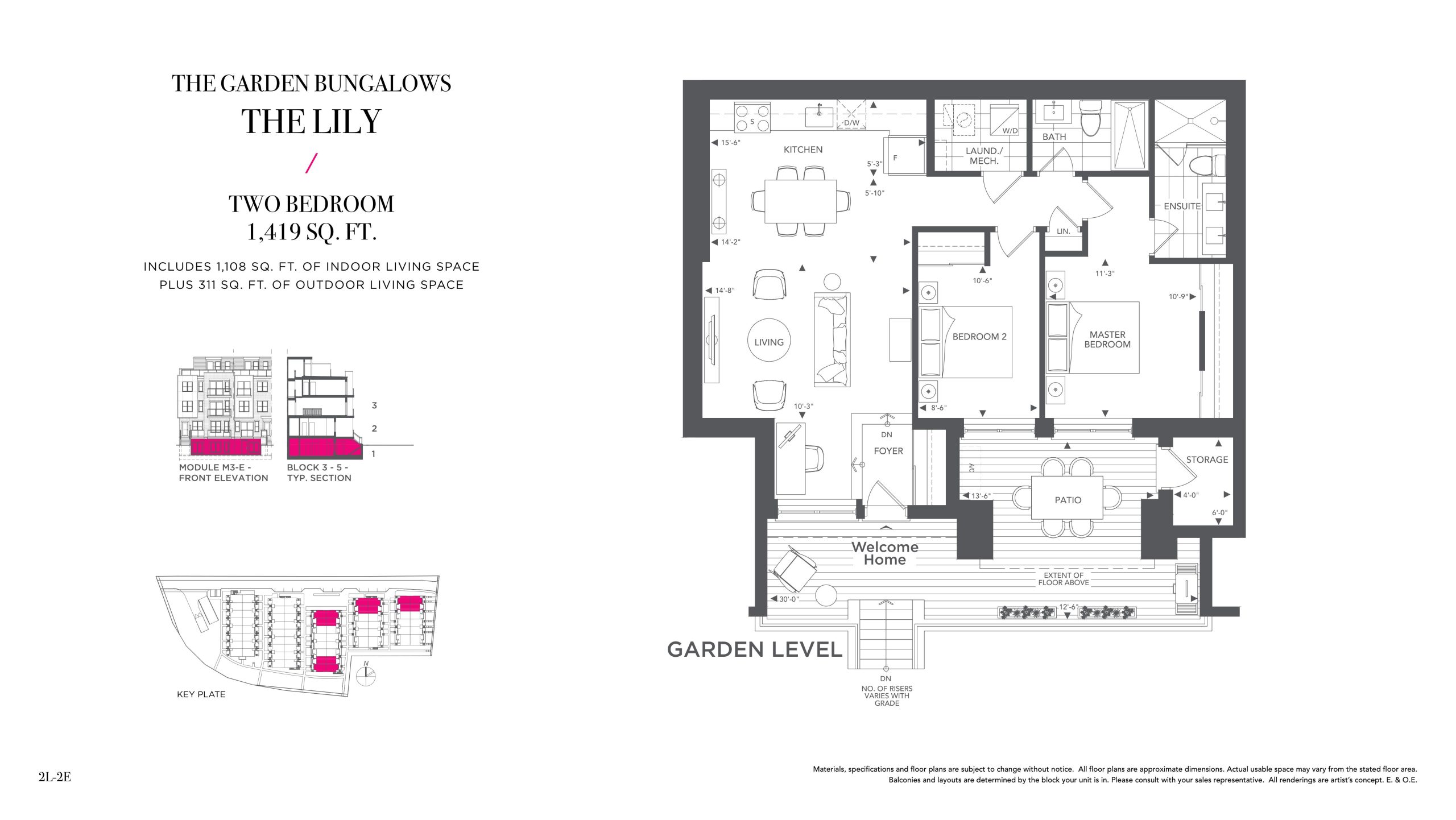 The Lily floor plan
