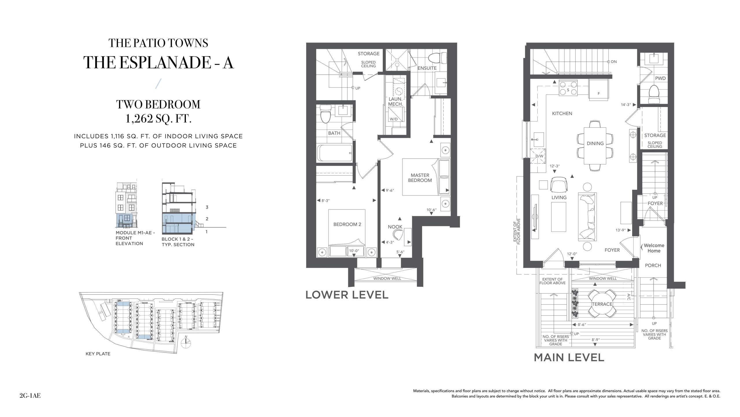 The Esplanade - A floor plan