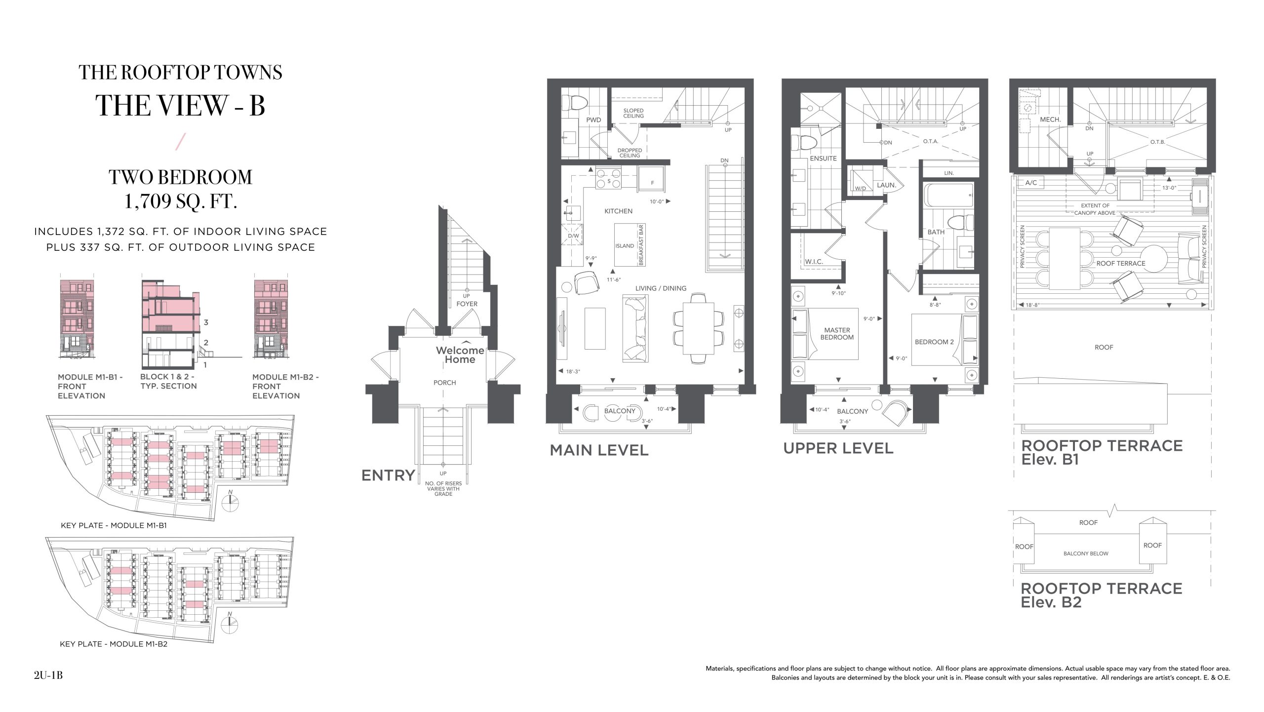 The View - B floor plan