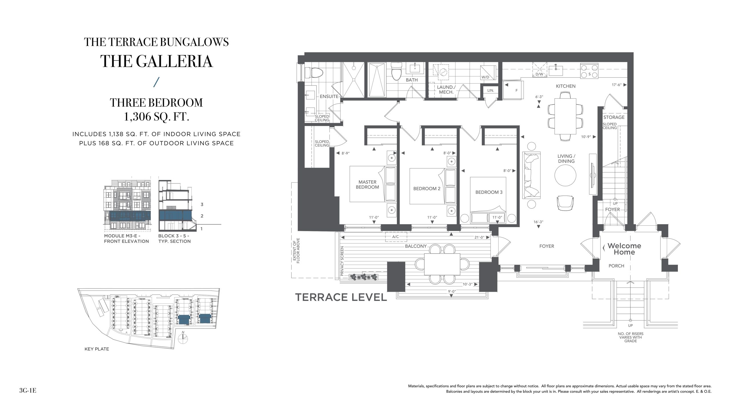 The Galleria floor plan