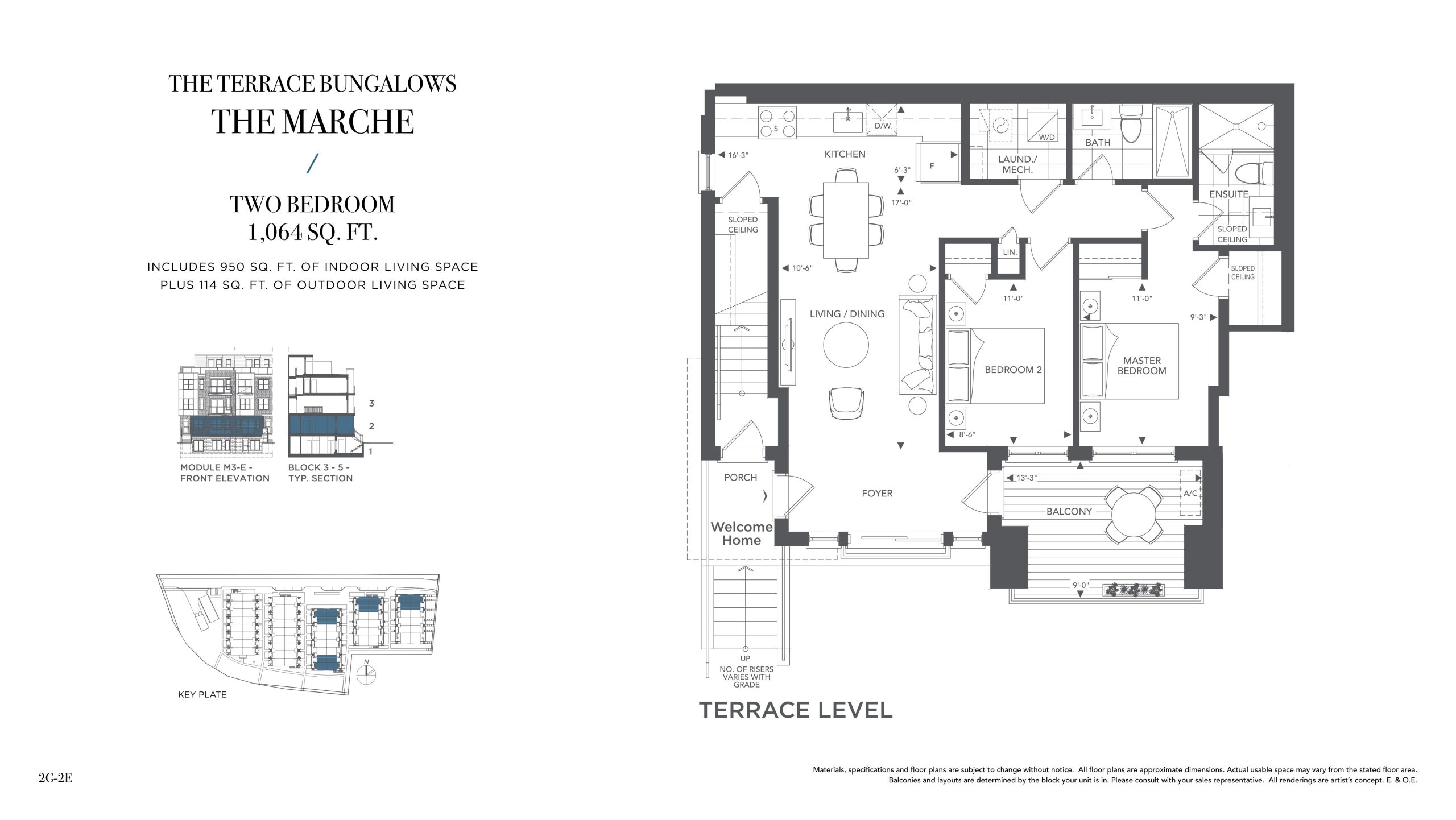 The Marche floor plan
