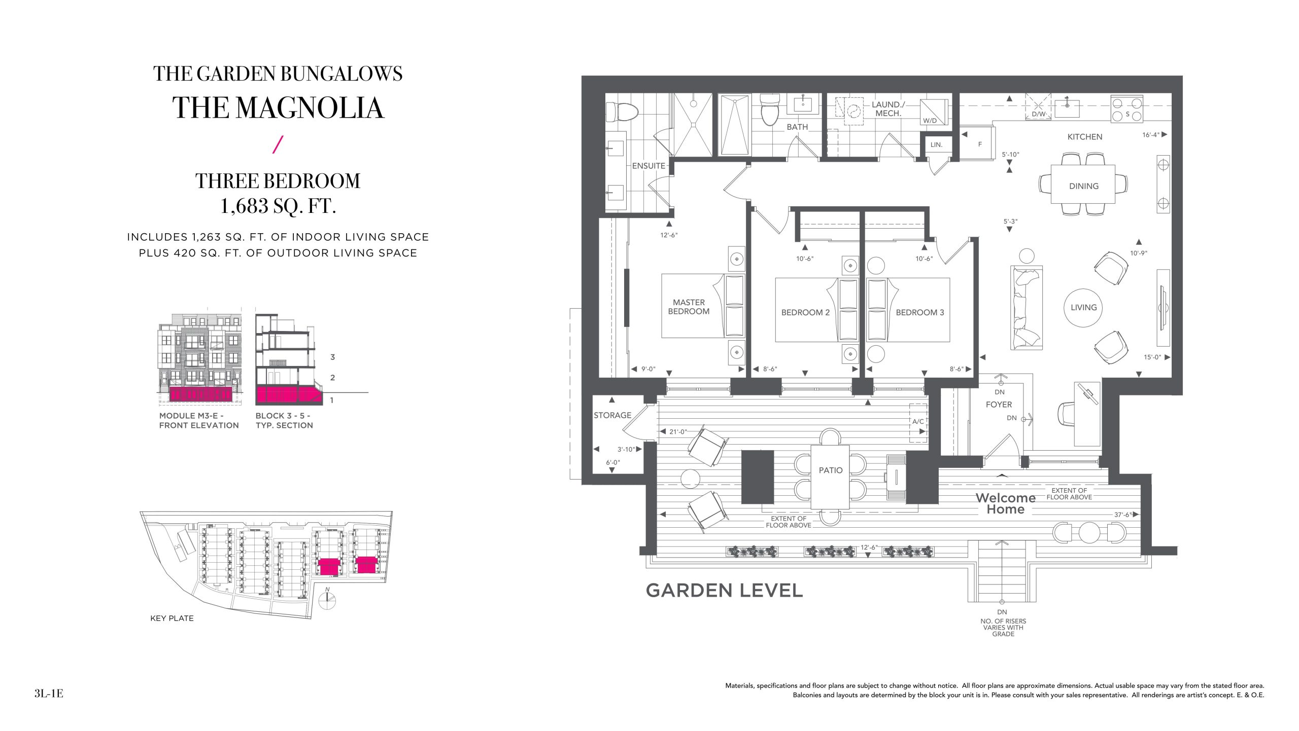 The Magnolia floor plan