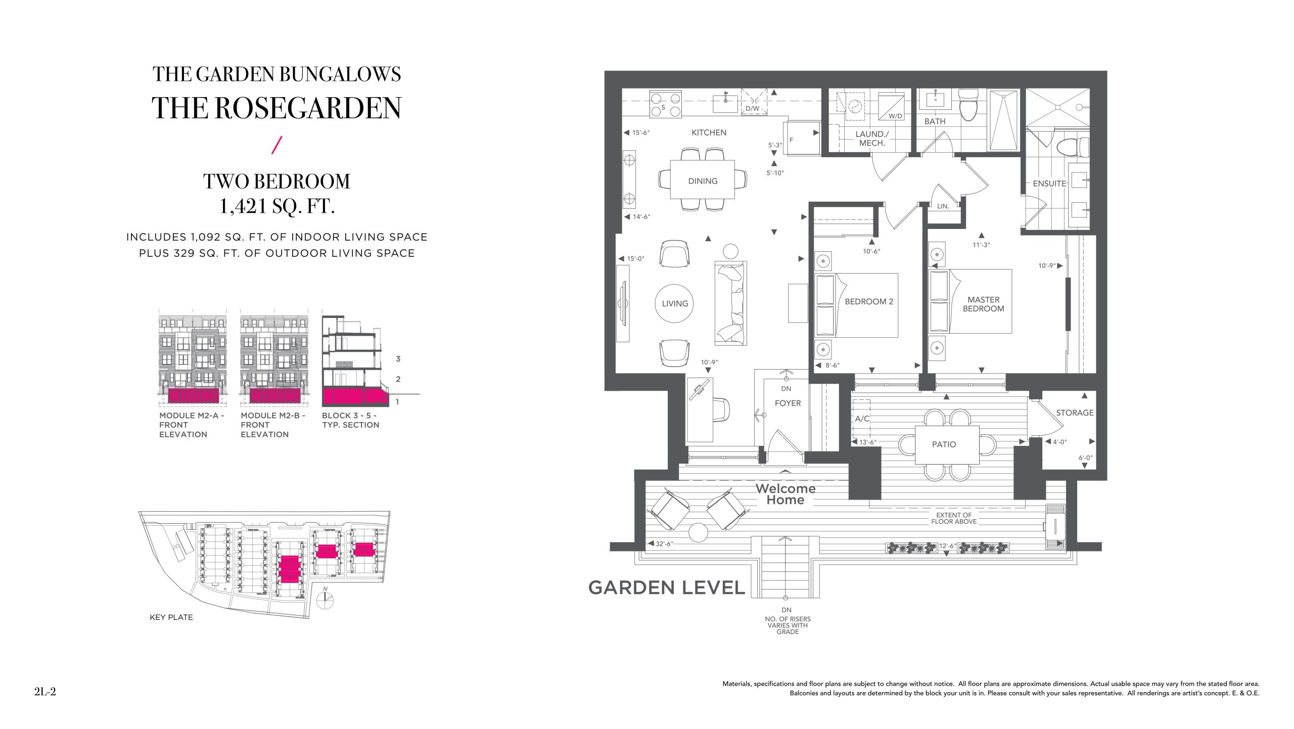 The Rosegarden floor plan