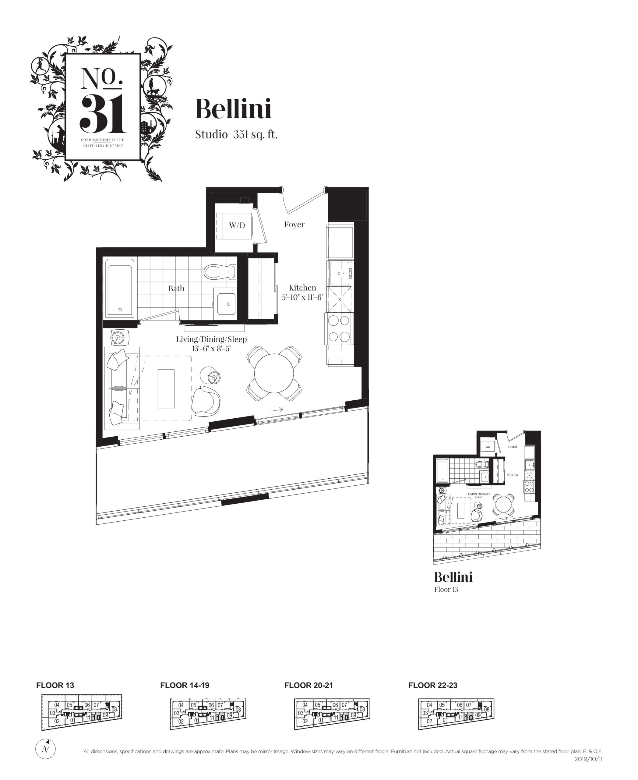 Bellini floor plan