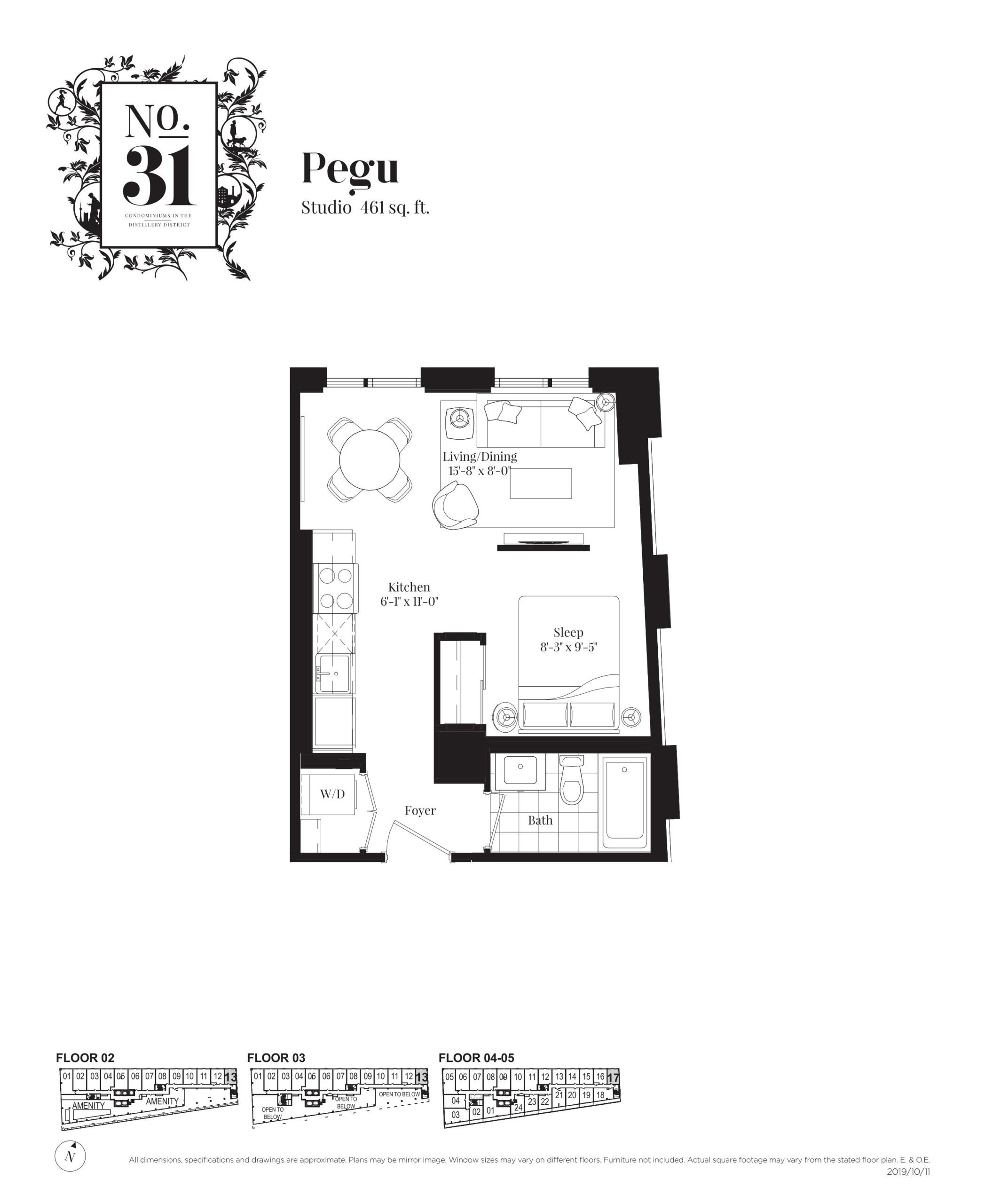 Pegu floor plan