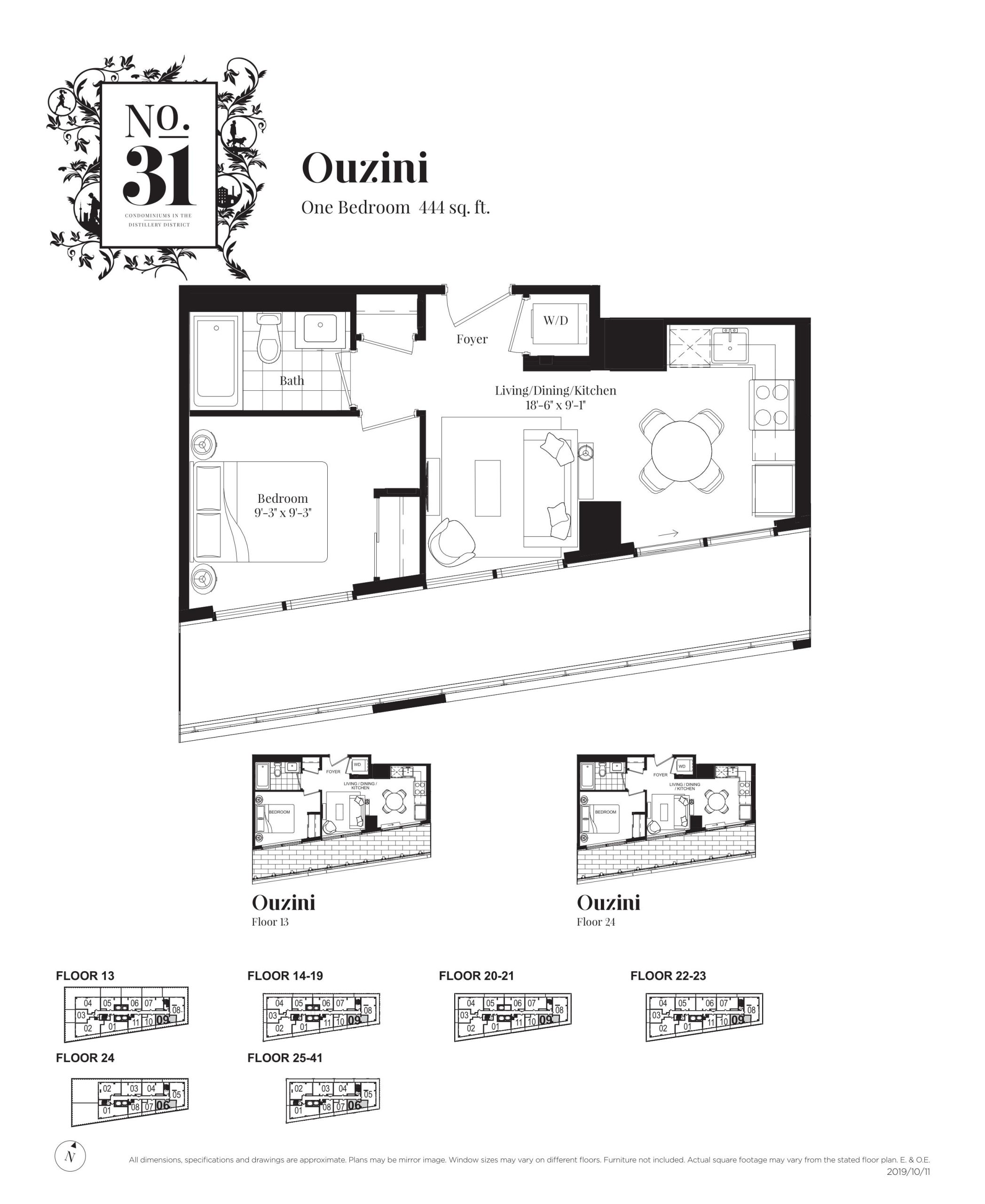 Ouzini floor plan