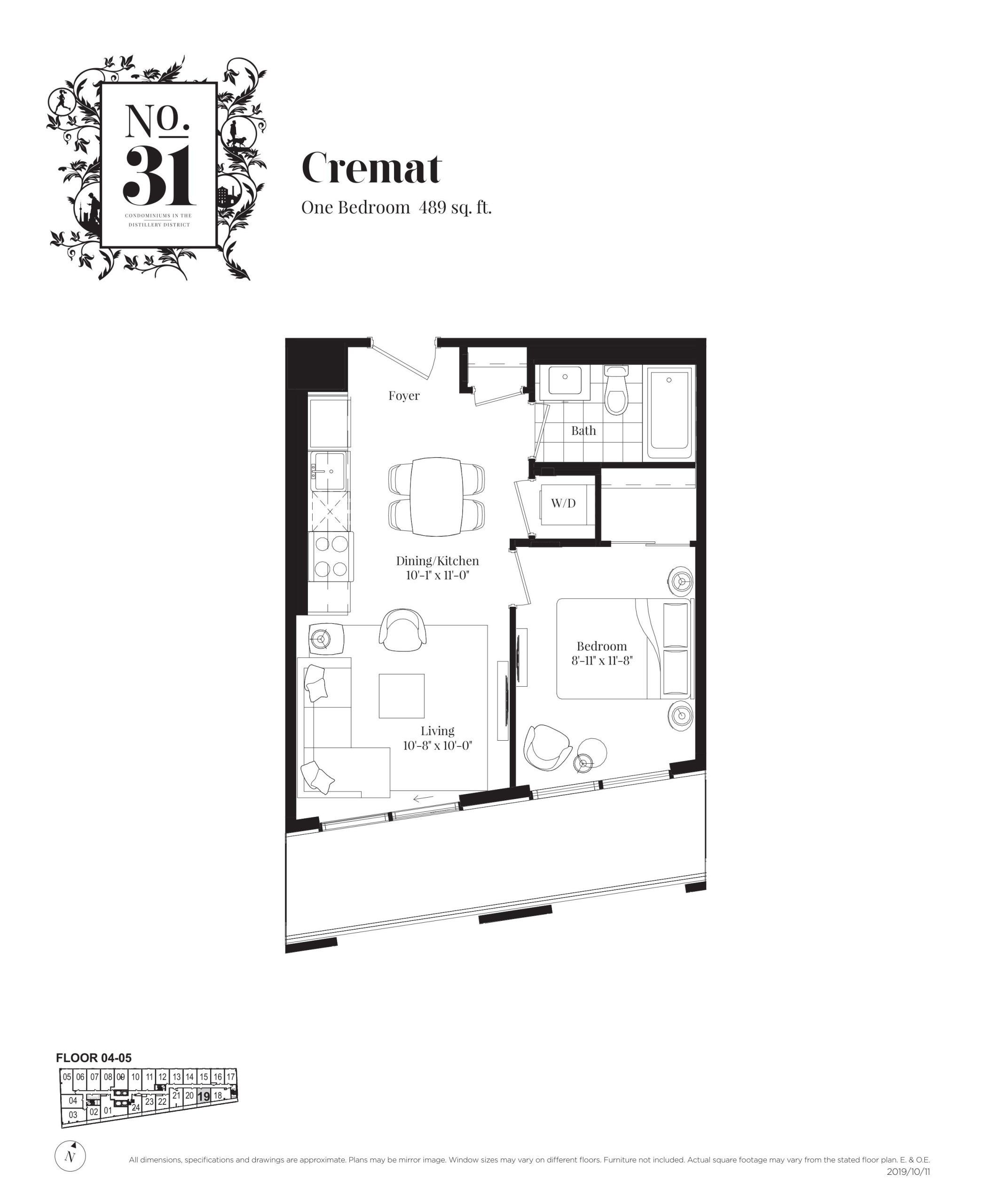 Cremat floor plan