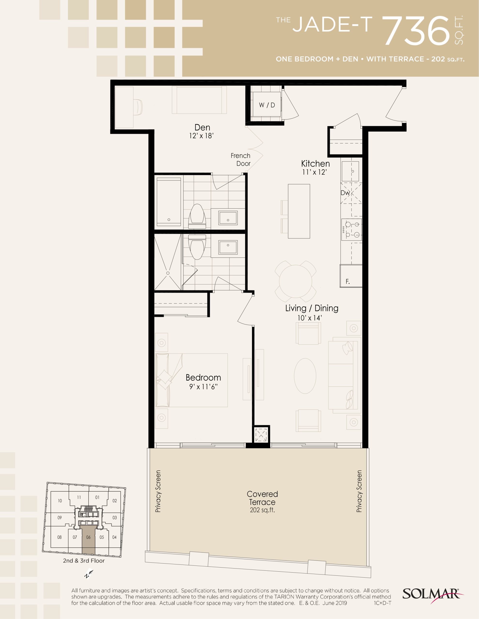 The Jade-T floor plan