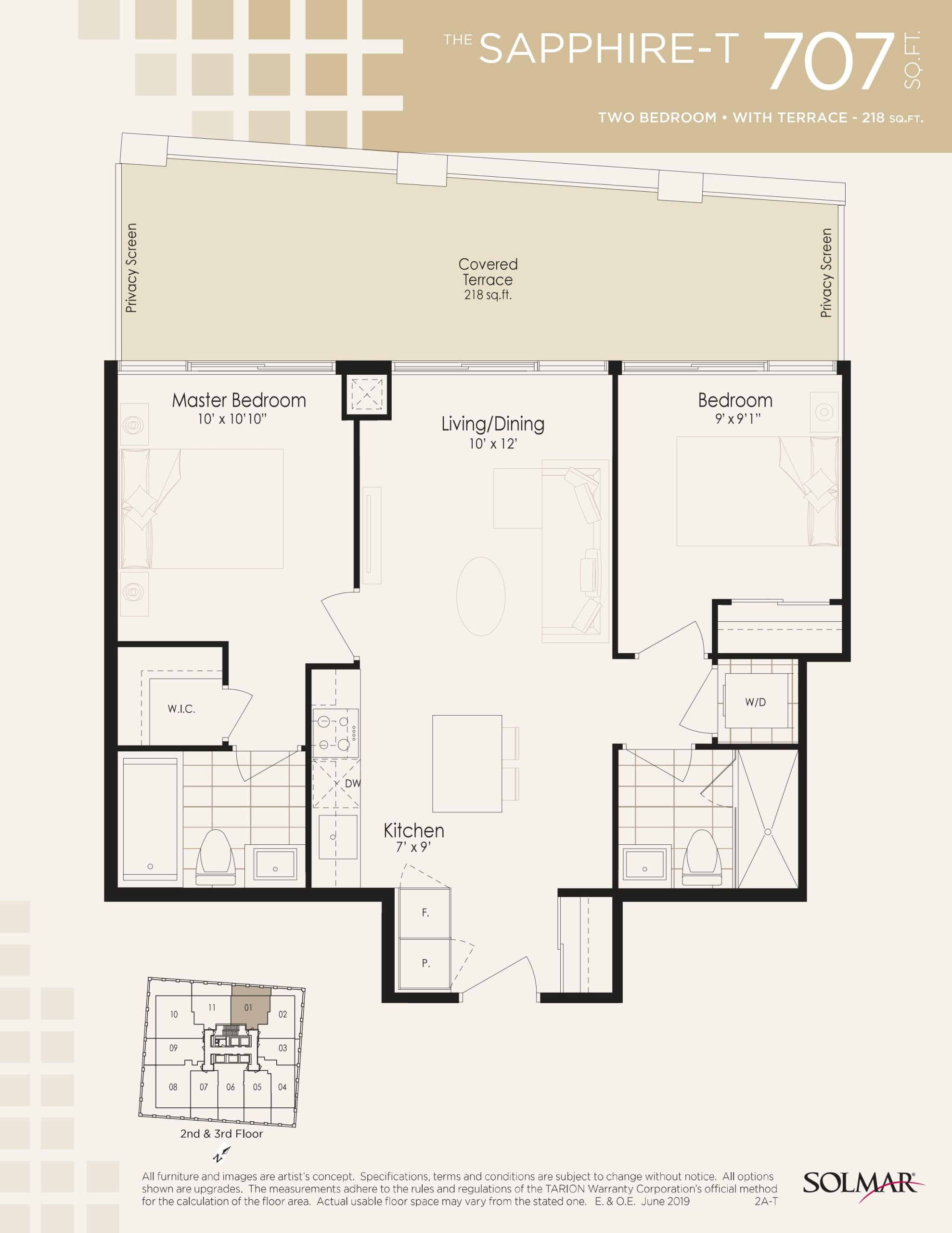 The Sapphire-T floor plan