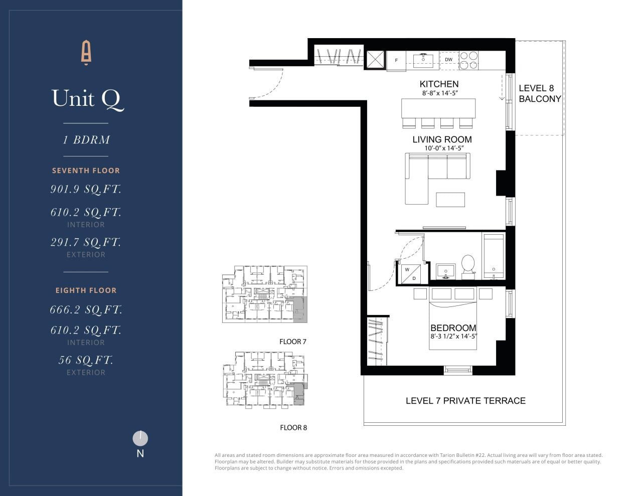 Unit Q floor plan