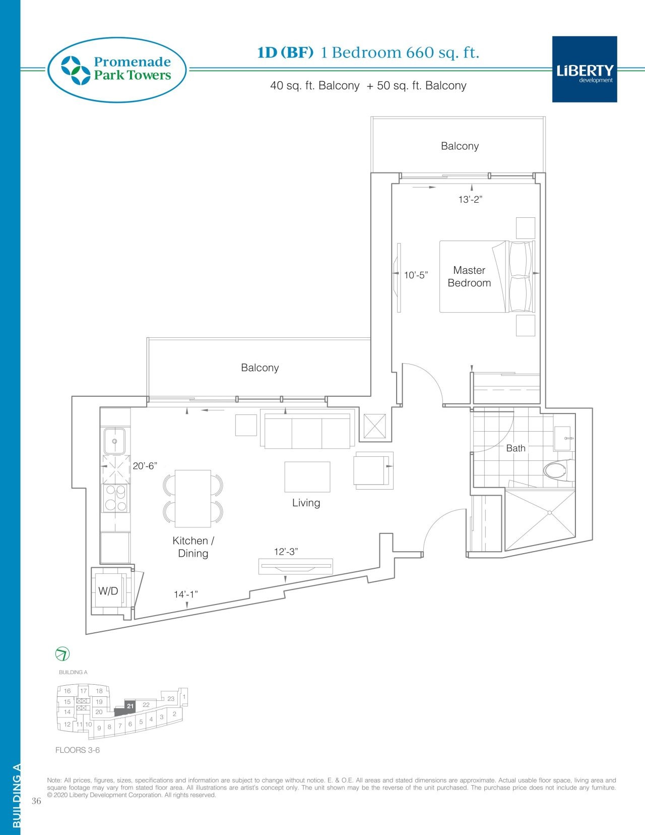 1D (BF) floor plan