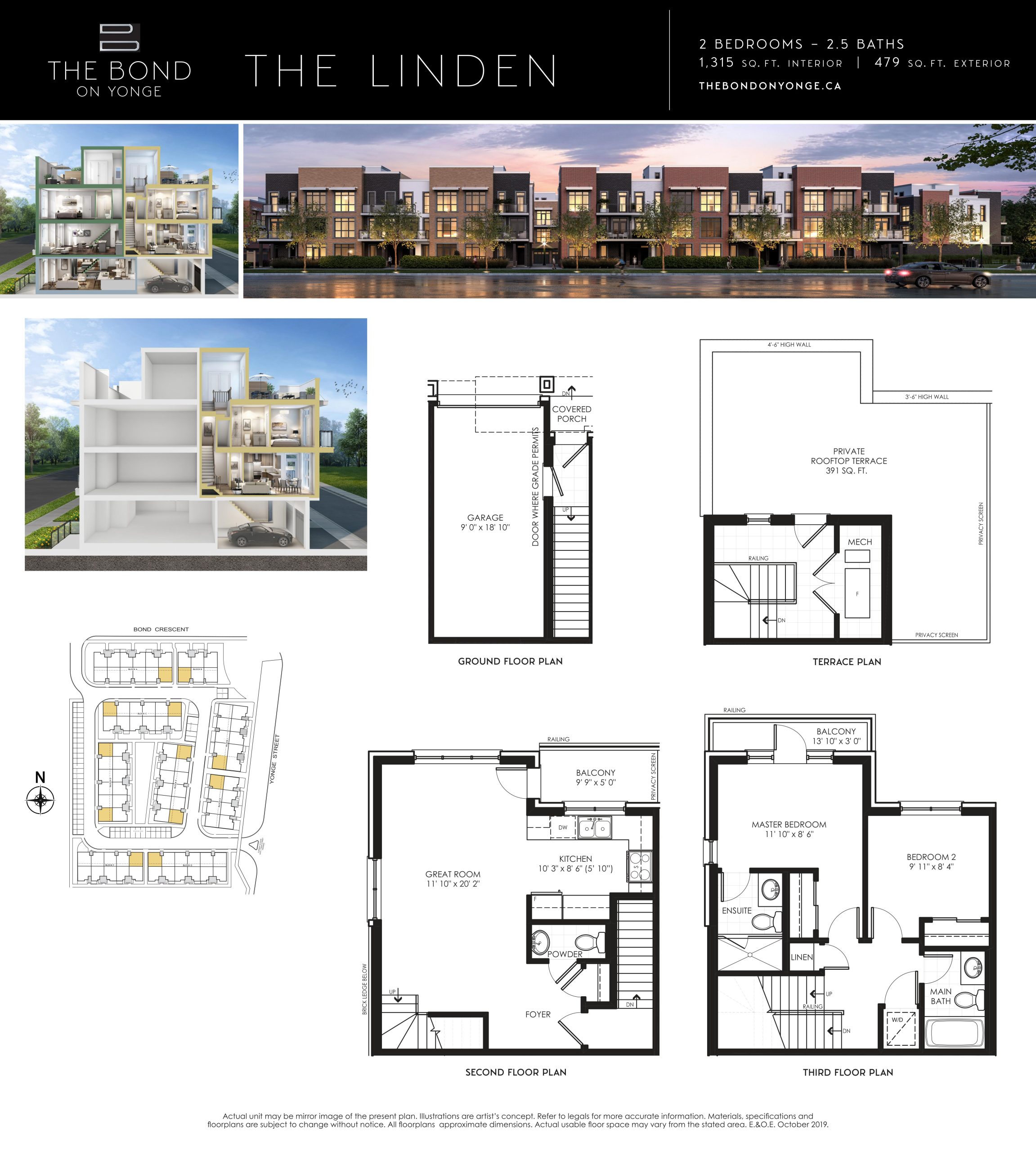 The Linden floor plan
