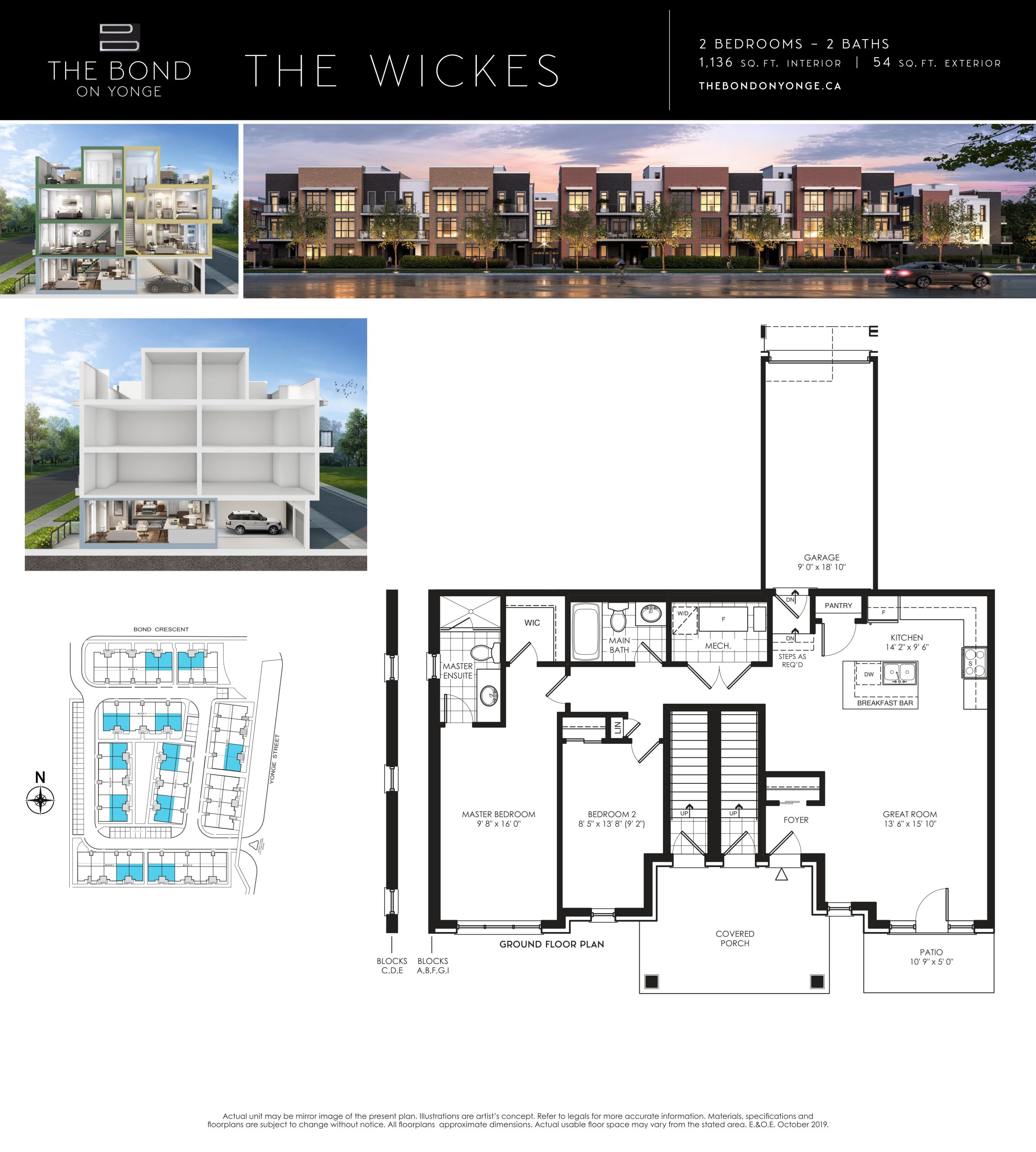 The Wickes floor plan