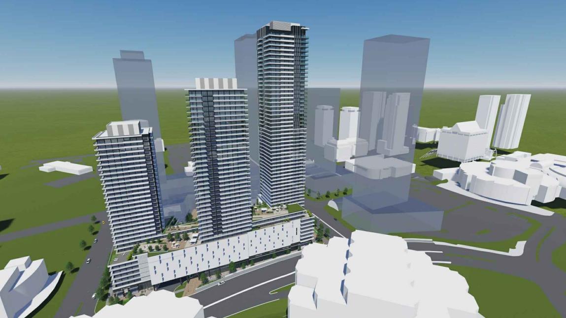 140 Grangeway Avenue in Toronto — rendering 4