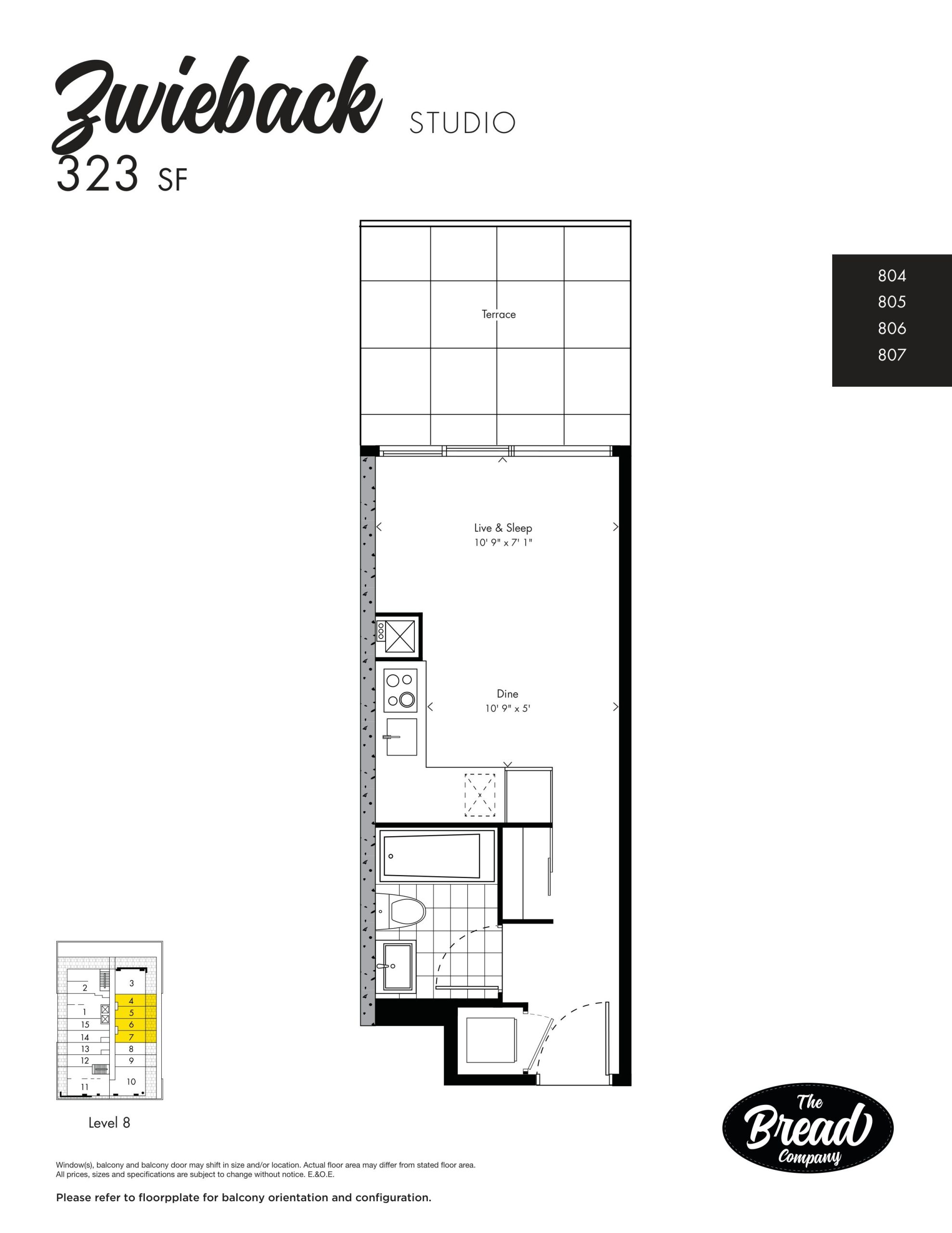 Zwieback floor plan