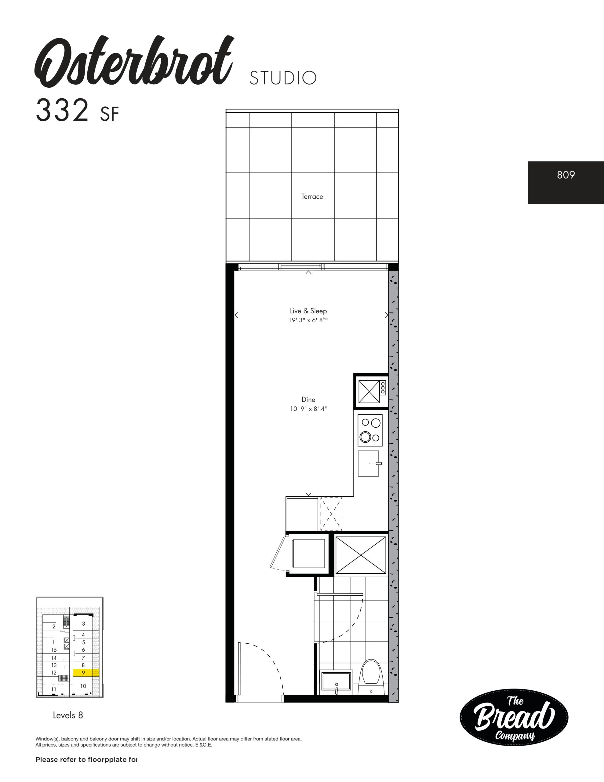 Osterbrot floor plan