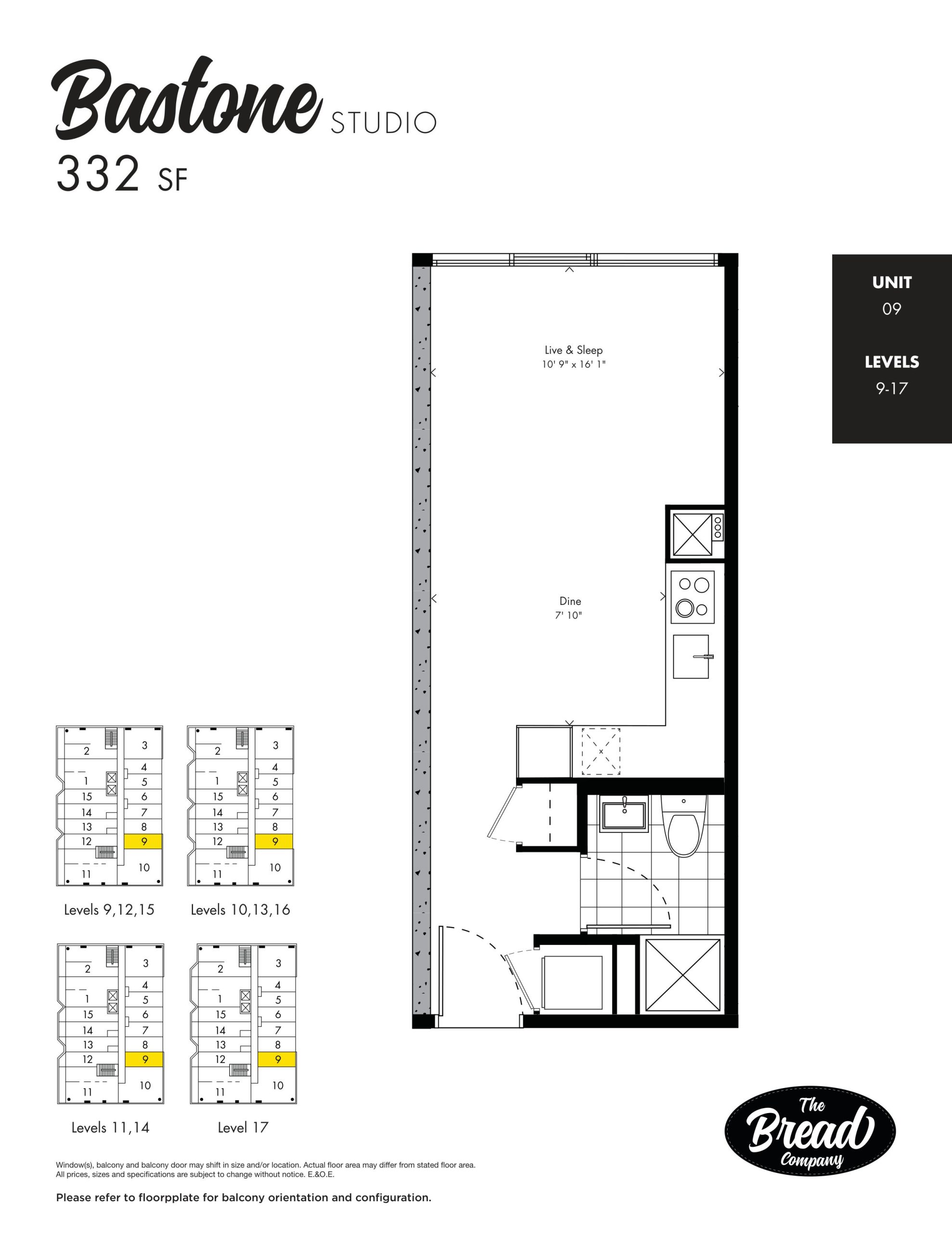 Bastone floor plan