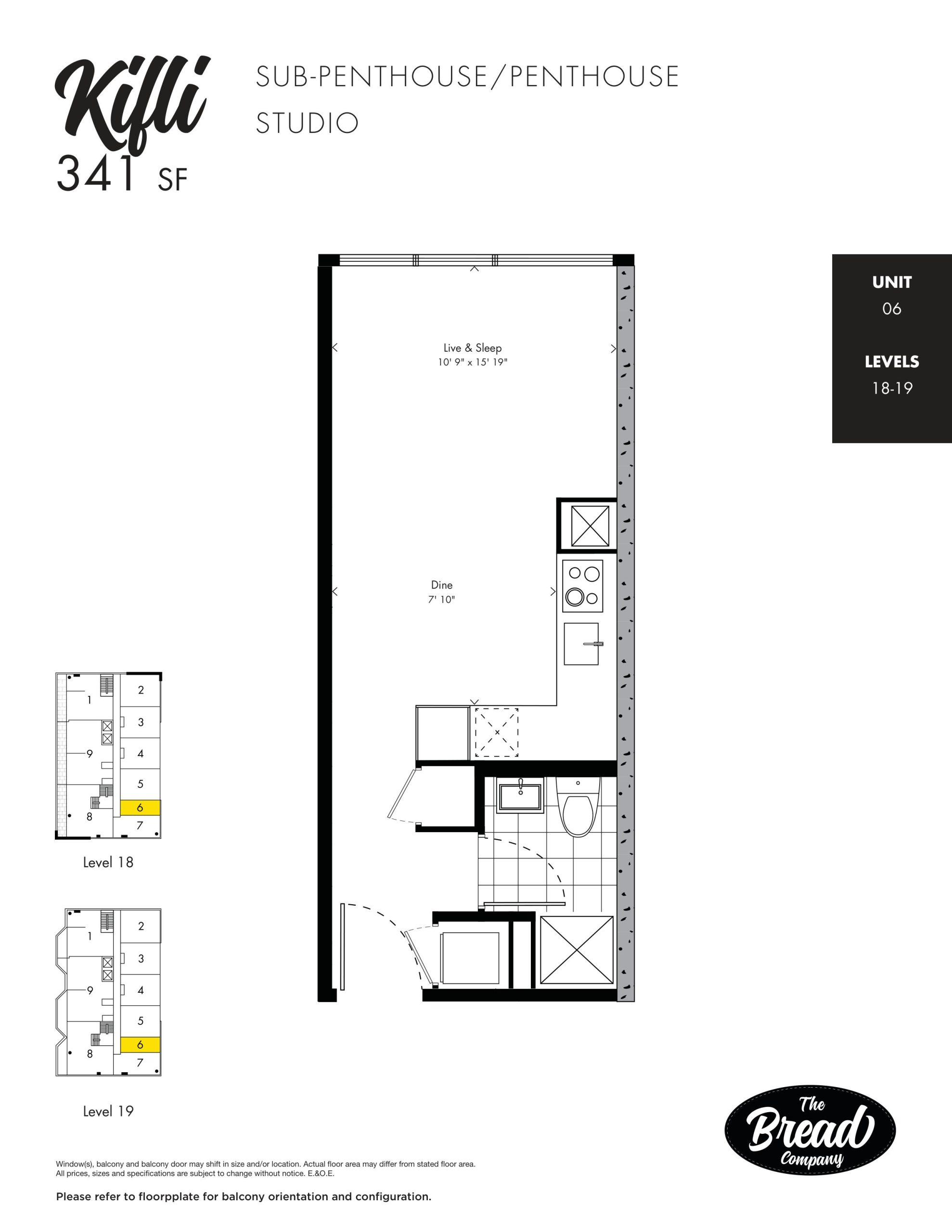 Kifli floor plan