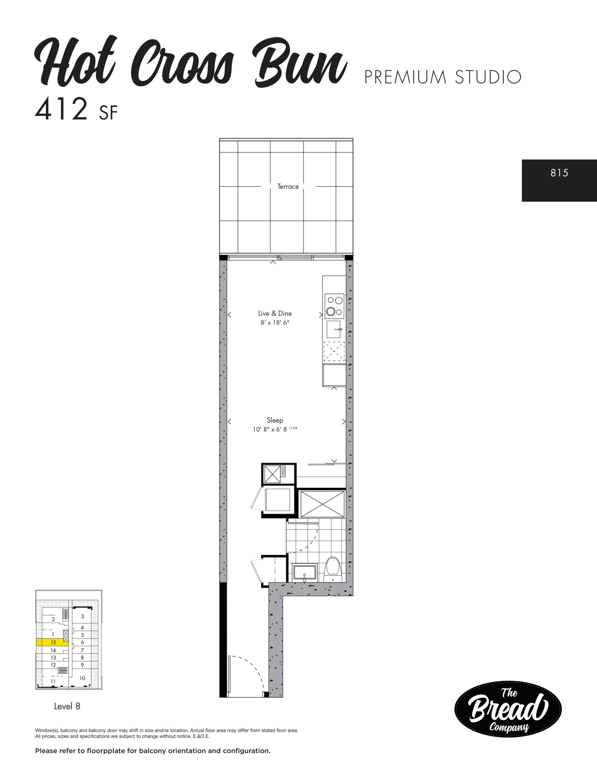 Hot Cross Bun floor plan