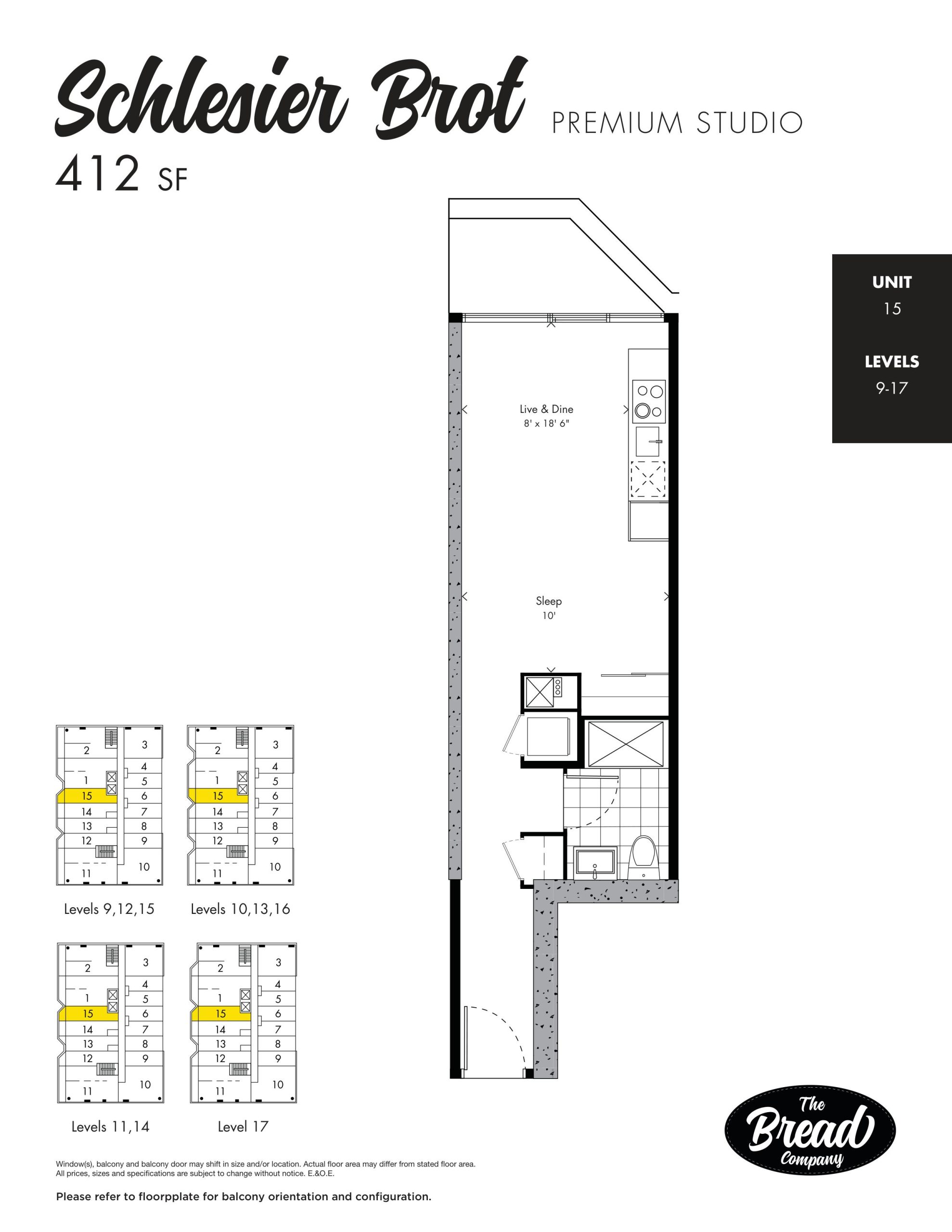 Schlesier Brot floor plan