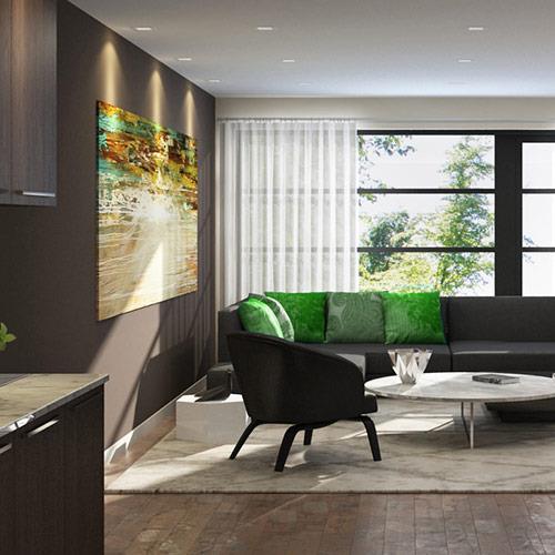 Mod Townes in Mississauga — rendering 3