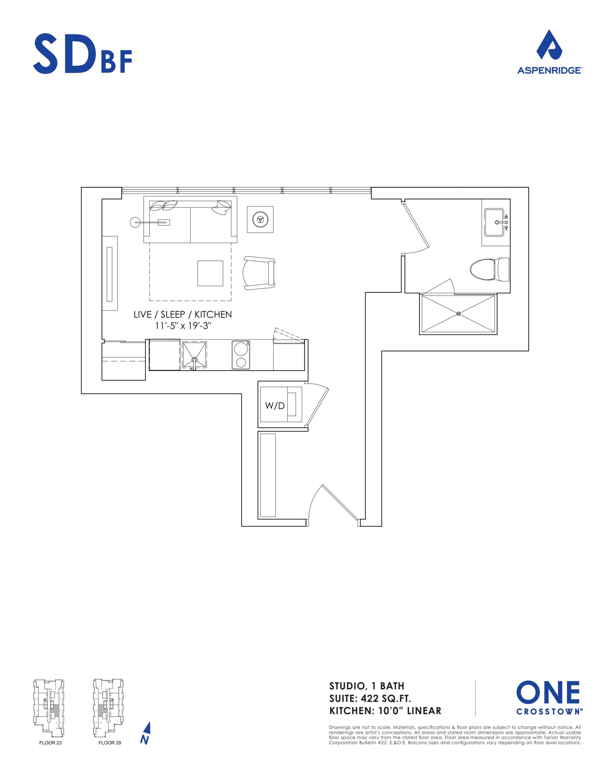 SD BF floor plan