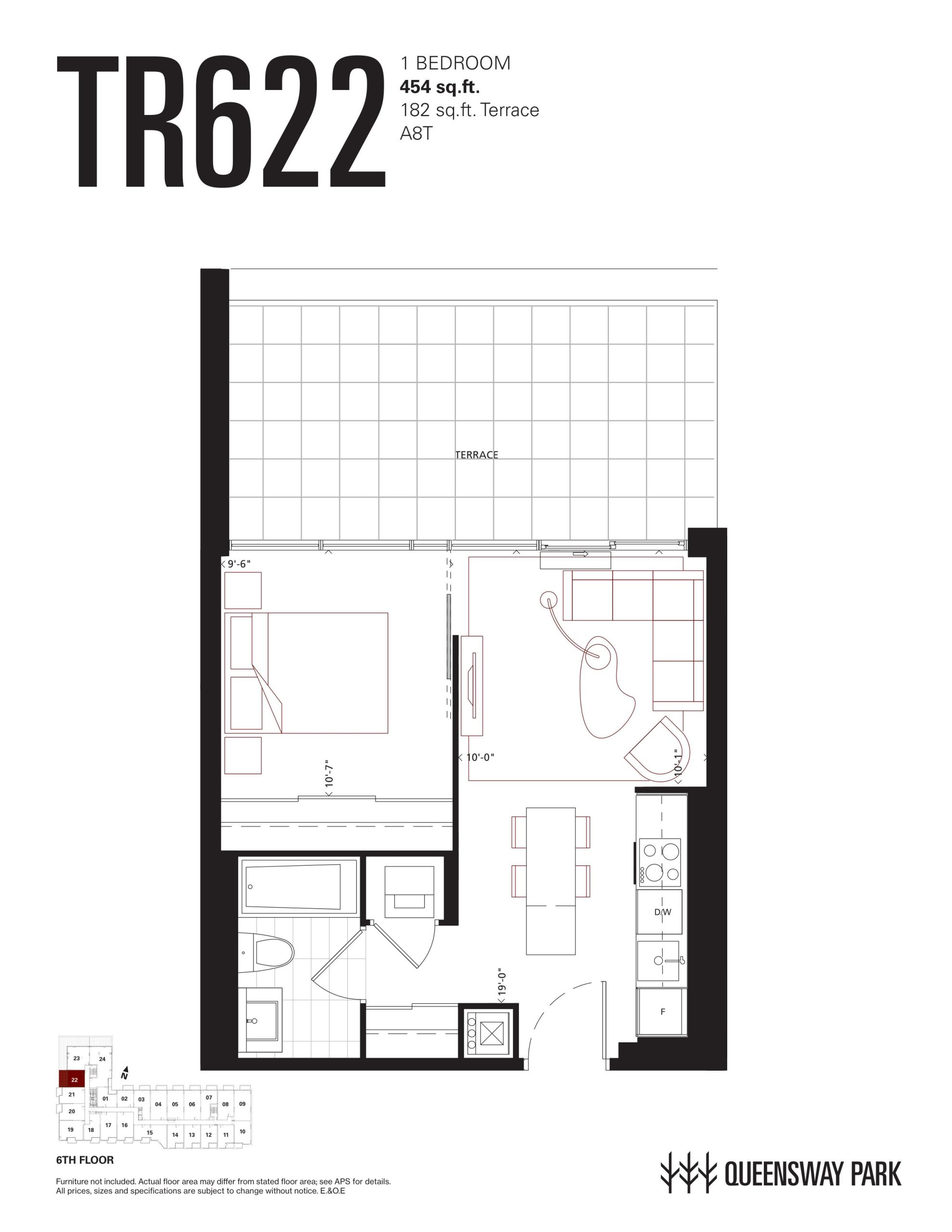 TR622 floor plan