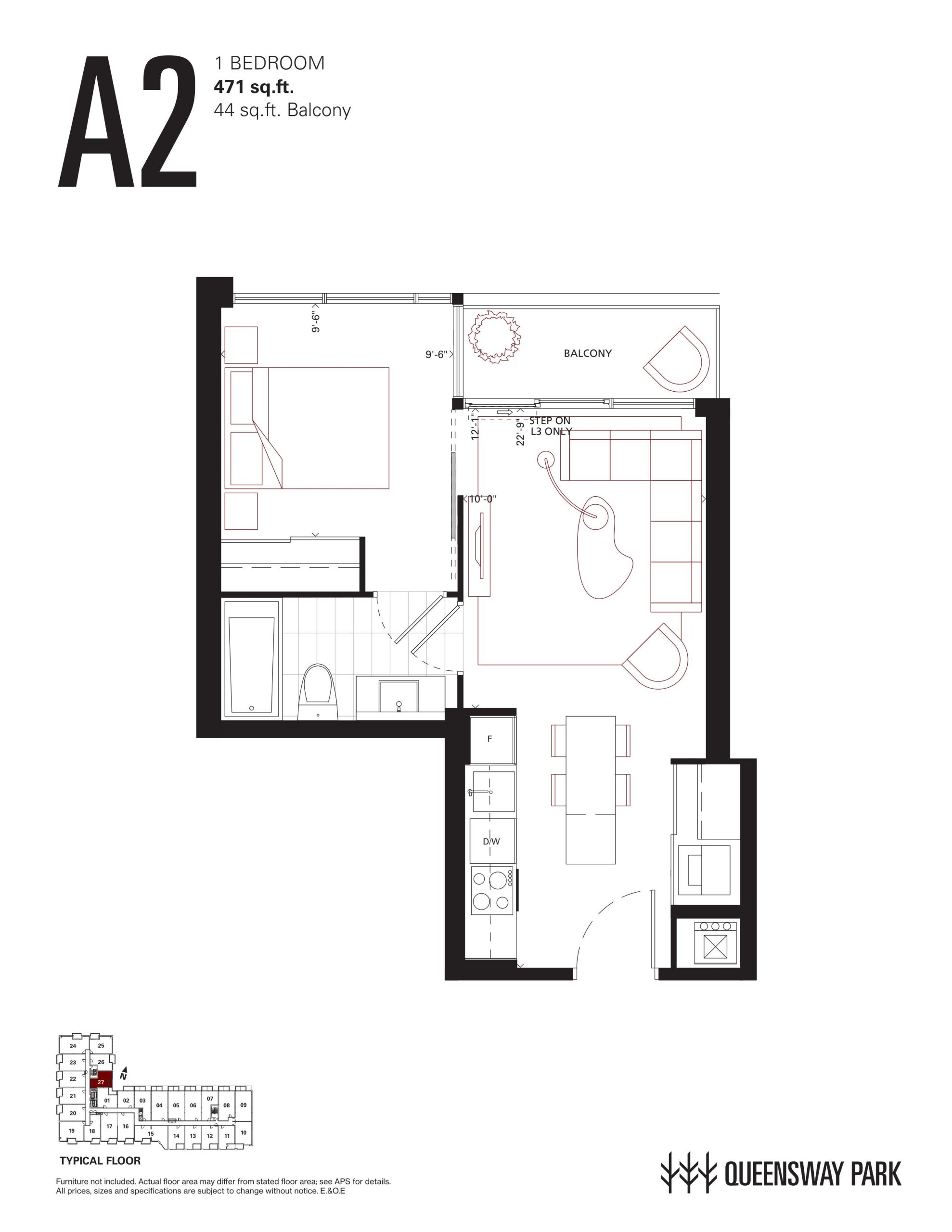 A2 floor plan