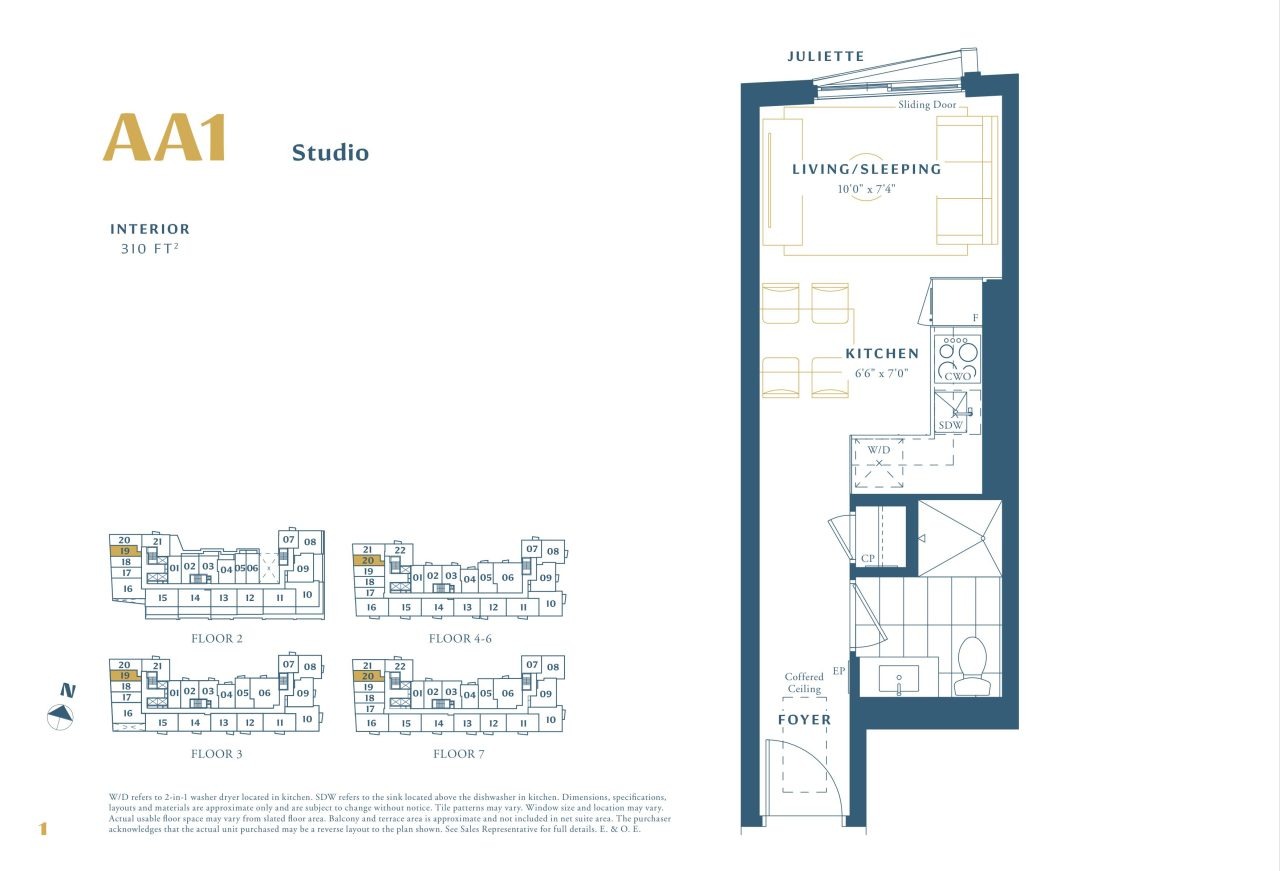 AA1 floor plan